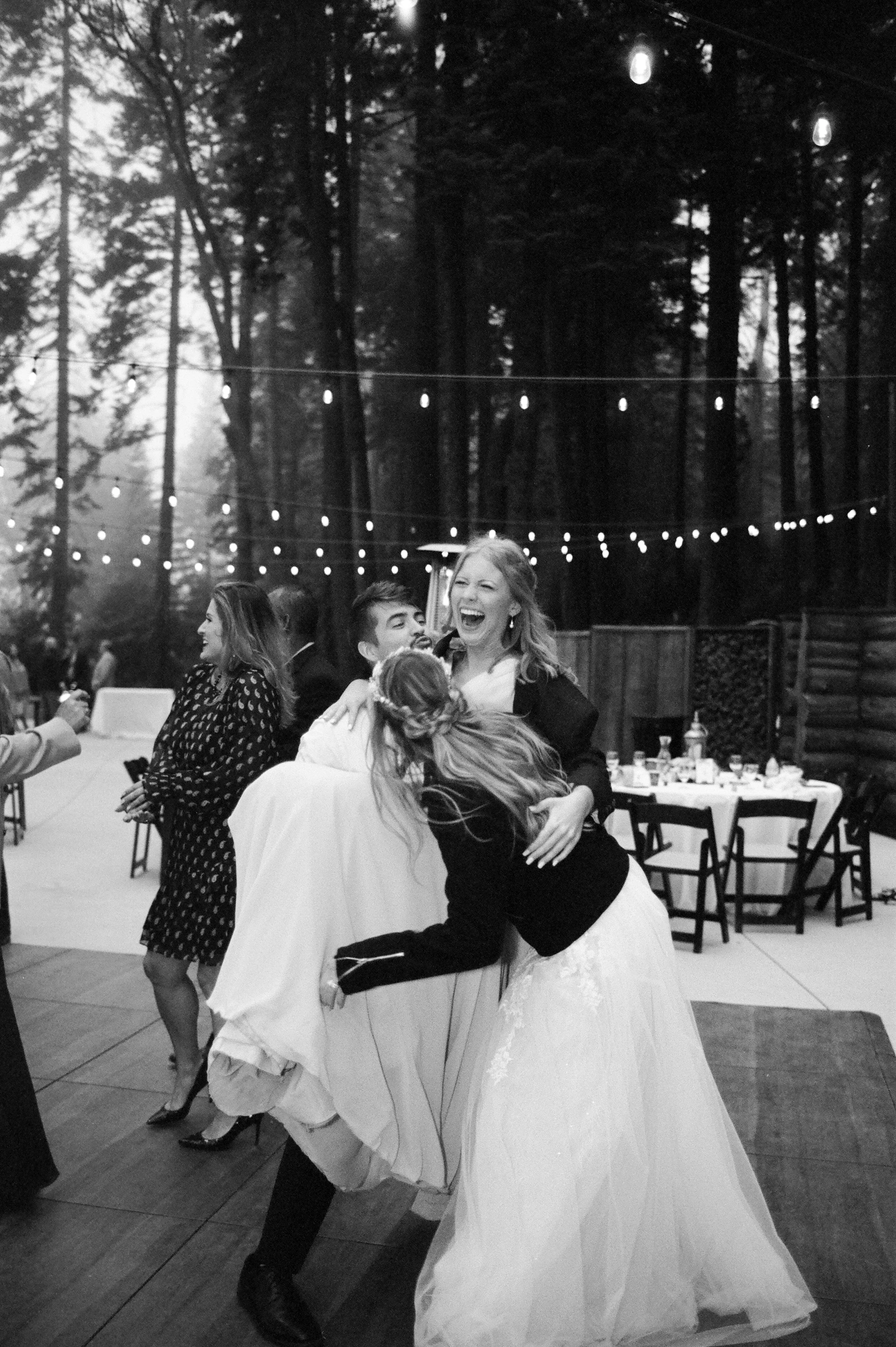 35mm film reception lake arrowhead CA skypark wedding