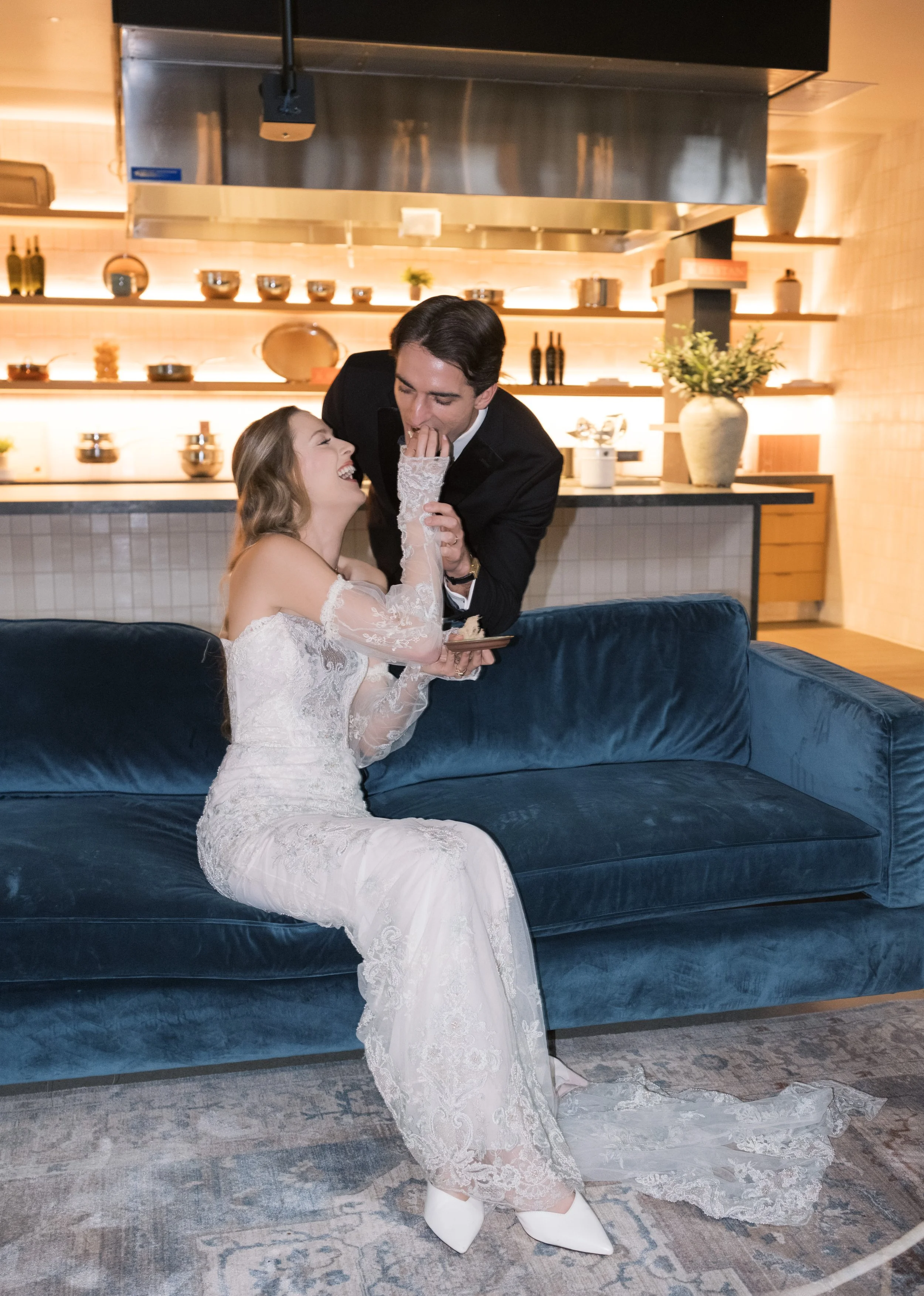 Flash portraits at Appellation Healdsburg — fun editorial wedding photography Sonoma