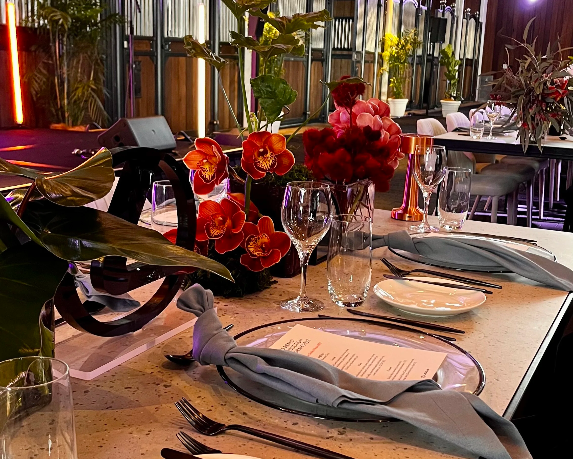 Lexus Brand Induction 2023 Program Dinner