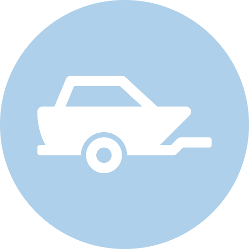 Trailer repairs service icon.