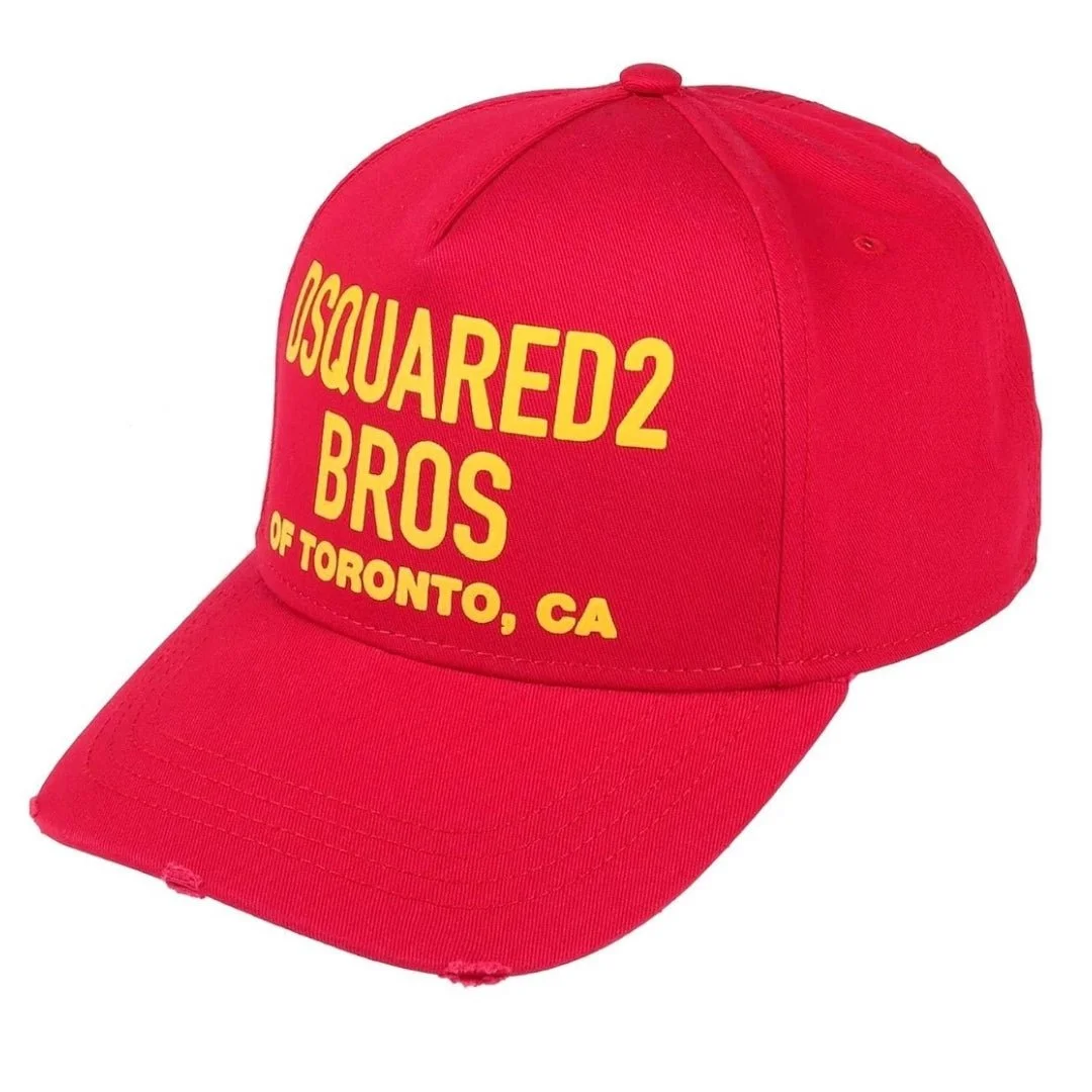 Dsquared2 Bros Of Toronto Baseball Cap Red Hat