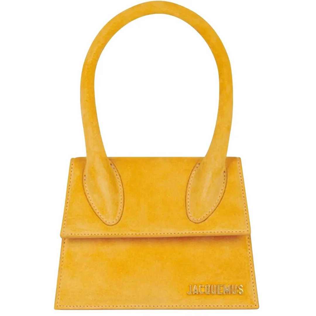 Jacquemus Le Chiquito Moyen Bag in Vibrant Orange