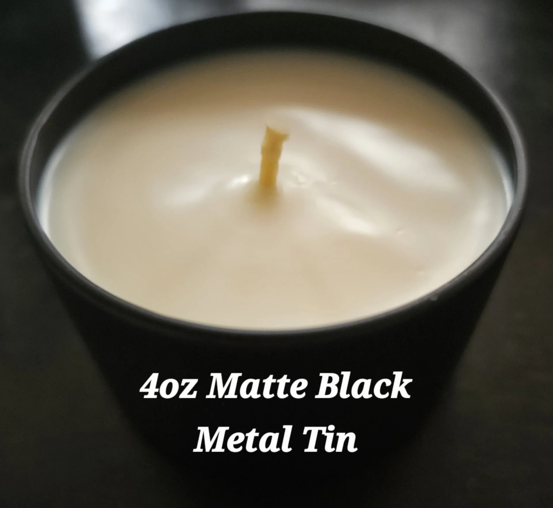 Single Wick Metal Tin Candles - multiple scents available
