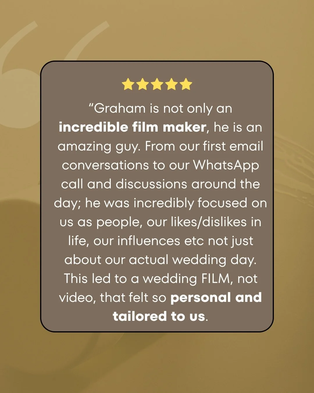 Hearing things like this make all the long hours, backbreaking filming, staring at a screen, pulling my hair out because I can&rsquo;t find the right music, fiddling with colour wheels and sliders for hours on end, worth it! ☺️

Thank you @laura_step