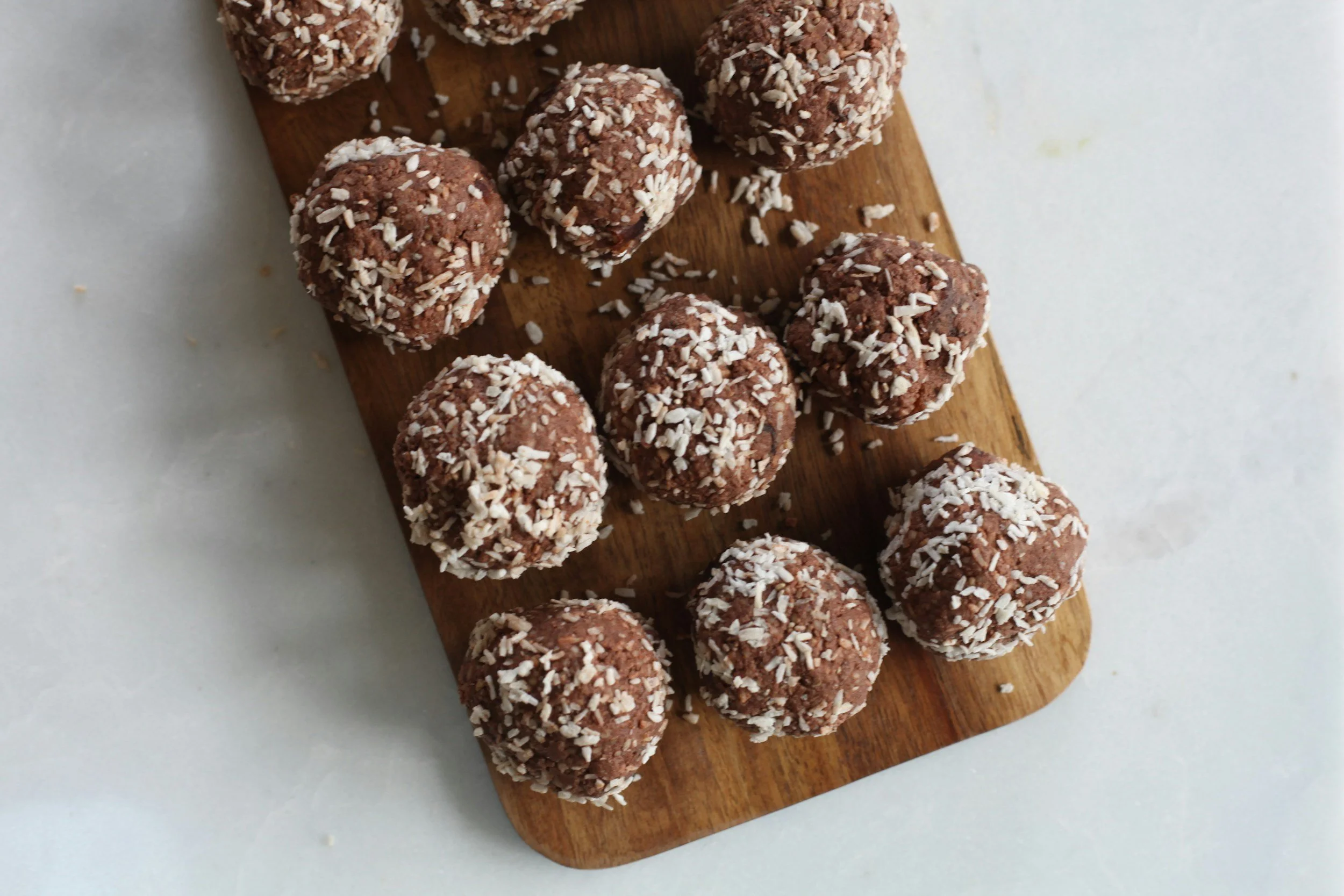 Cacao Coconut and Date Balls