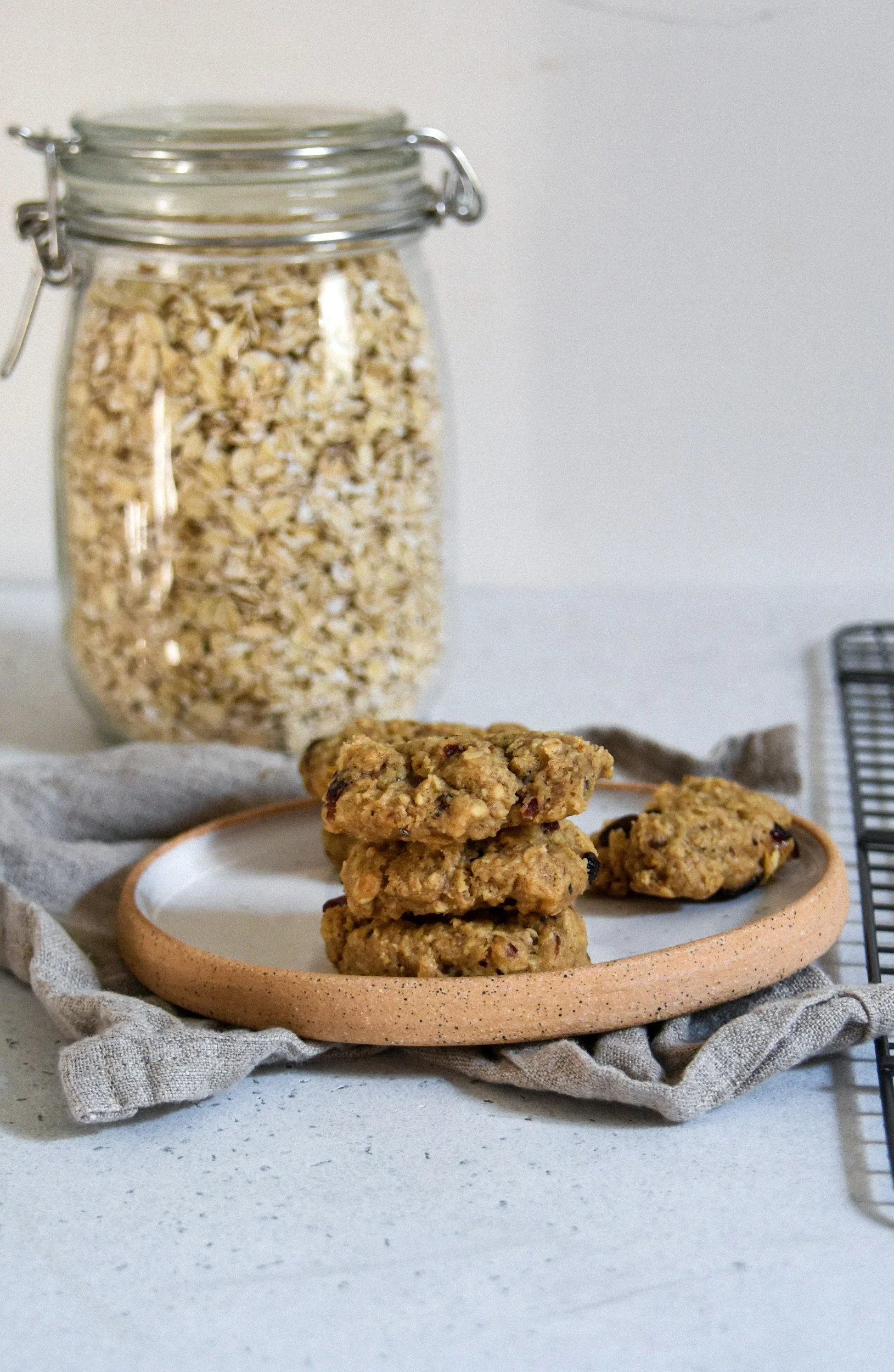Banana Oatmeal Cookies