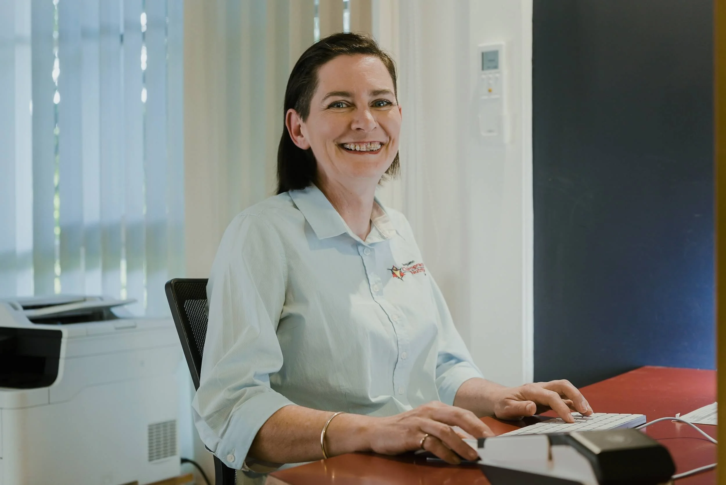 Our caring reception staff at Bergamo Chiropractic