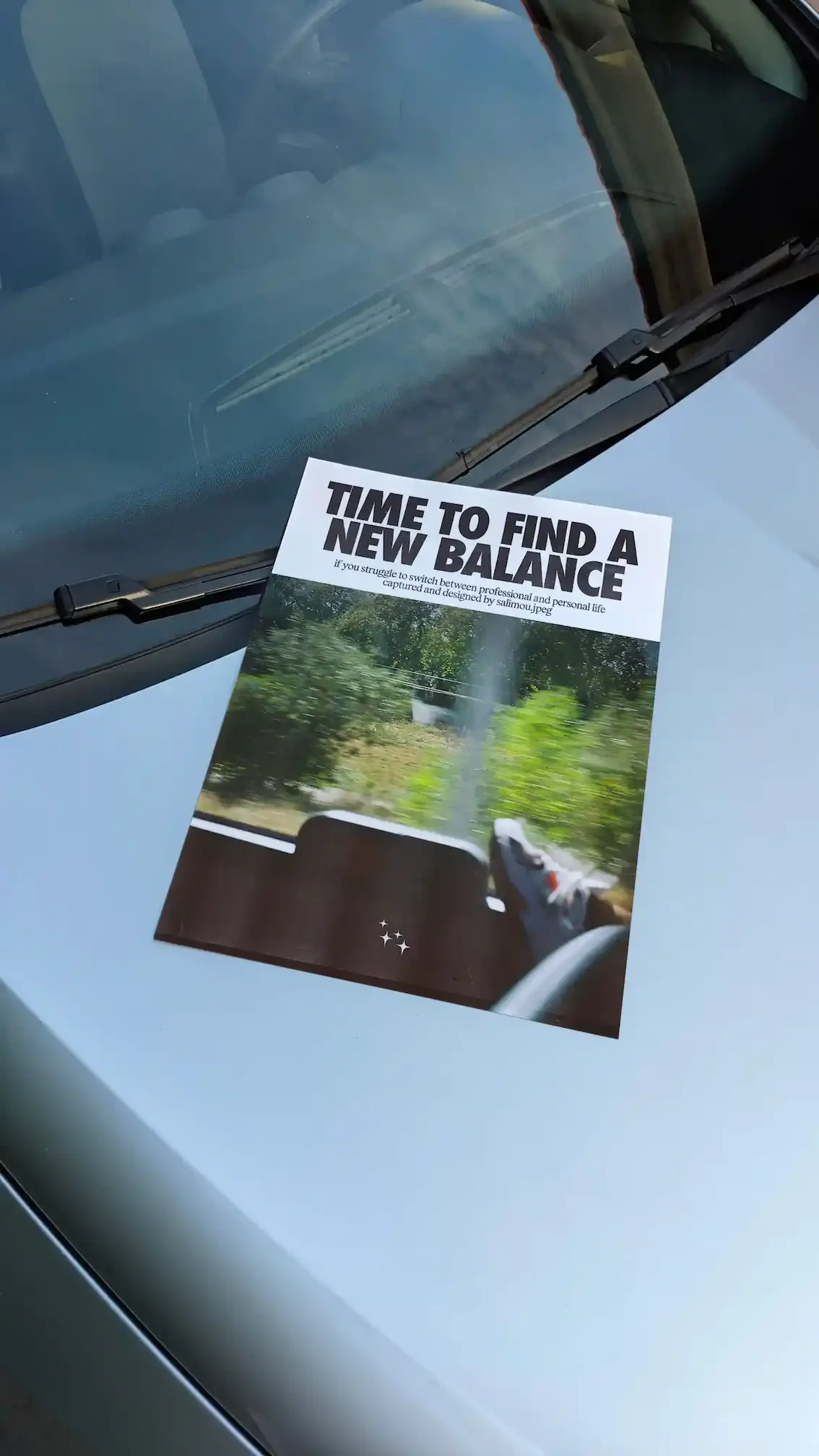 Time to find a New Balance - poster
