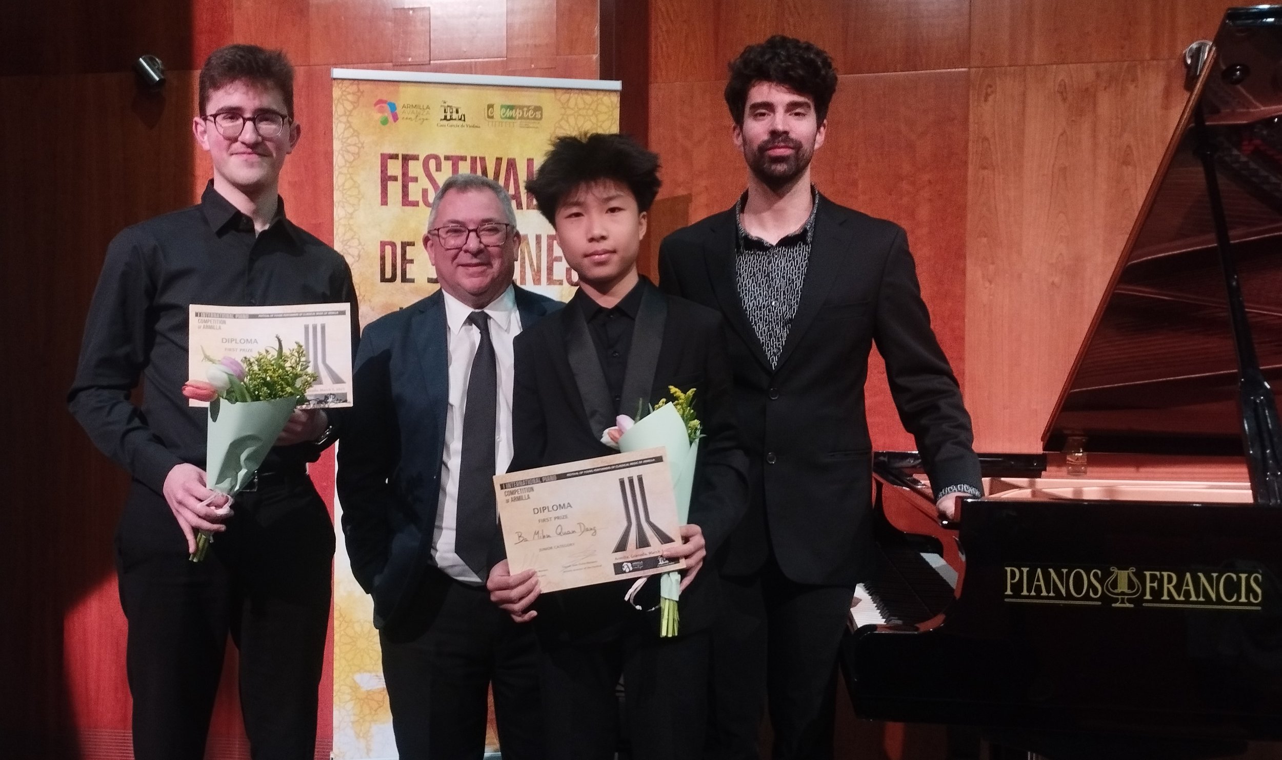 Primer Premio Concurso Internacional Piano Ciudad de Armilla