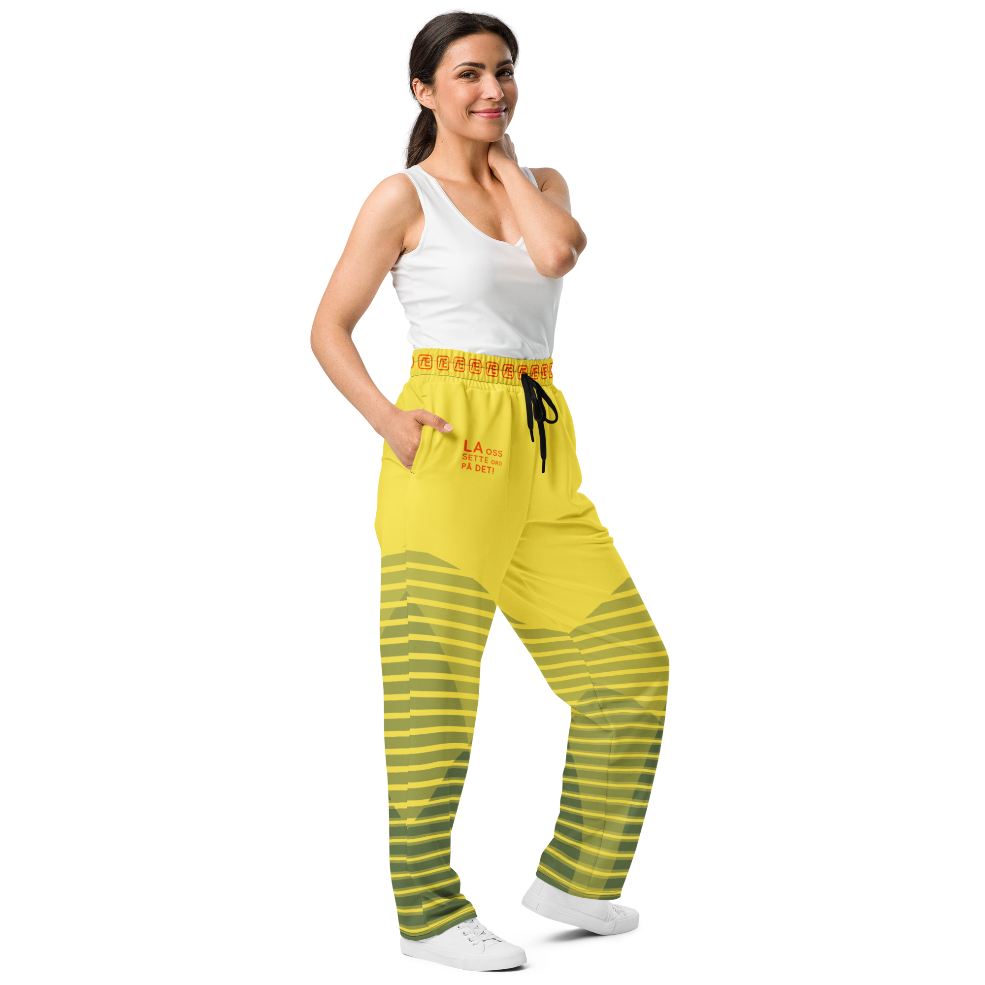 Æ´RLIG TØFFE WIDE-LEGS JOGGERS