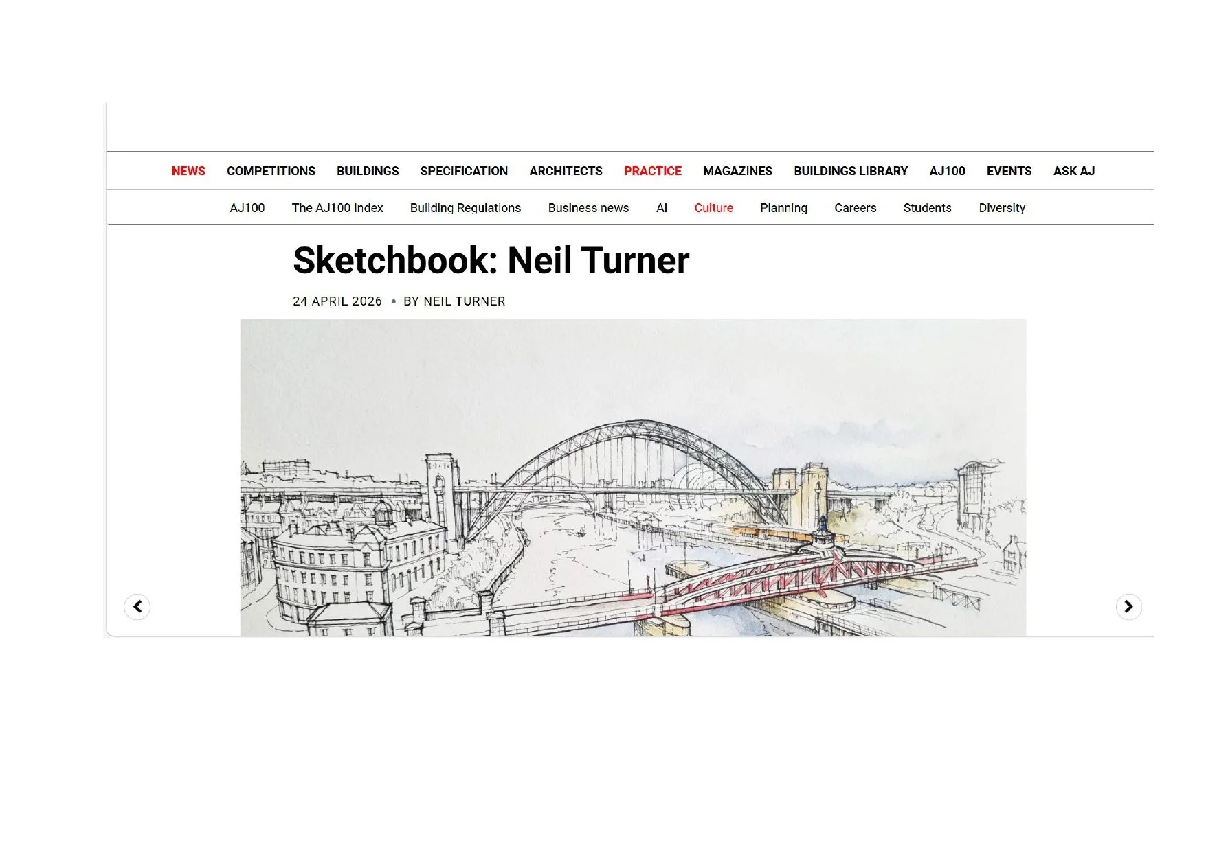 Article in the Architect Journal