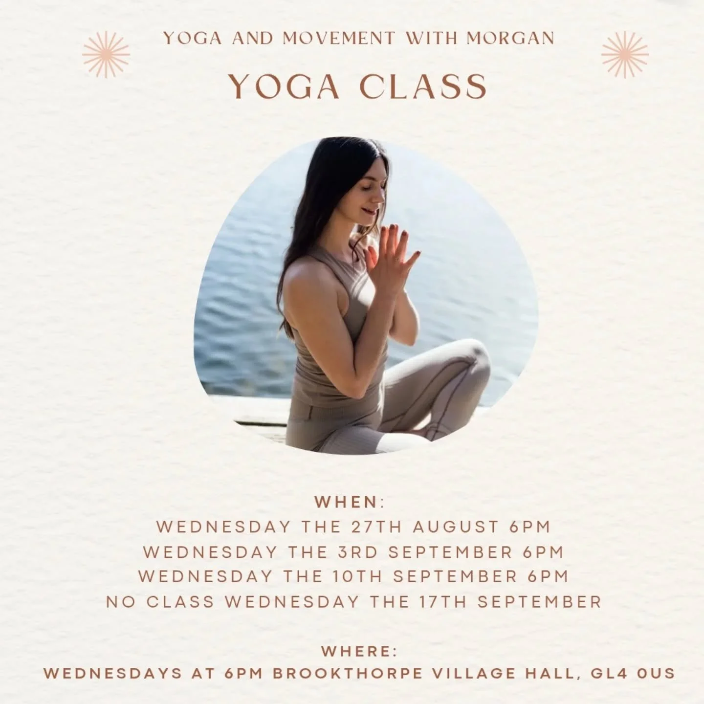 As the seasons change from summer to Autumn we will still gather together ✨

Come journey with me. ✨ 

Booking link in Bio!

#yoga #stroud #yogateacher #wellness #gloucester #selflove #bankholidayweekend☀️ #mindfulness
