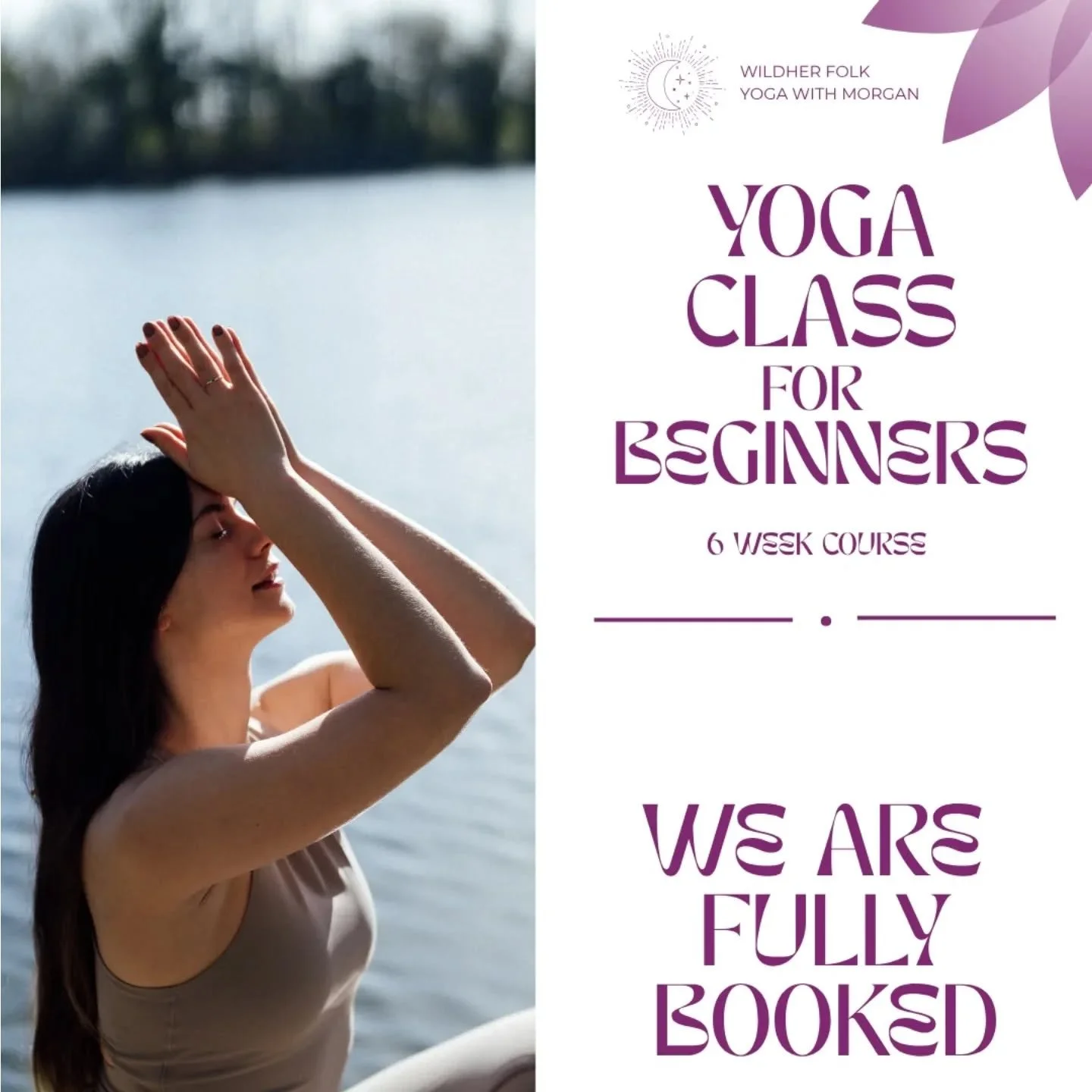 Feeling Blessed 🙏🏼

I'm happy to say the 6 week beginners are fully booked!

Thank you for a beautiful Class this evening everyone, some new and some familiar faces.

I look forward to seeing you next week 🙏🏼🪷✨

With love &amp; warmth,

Morgan ?