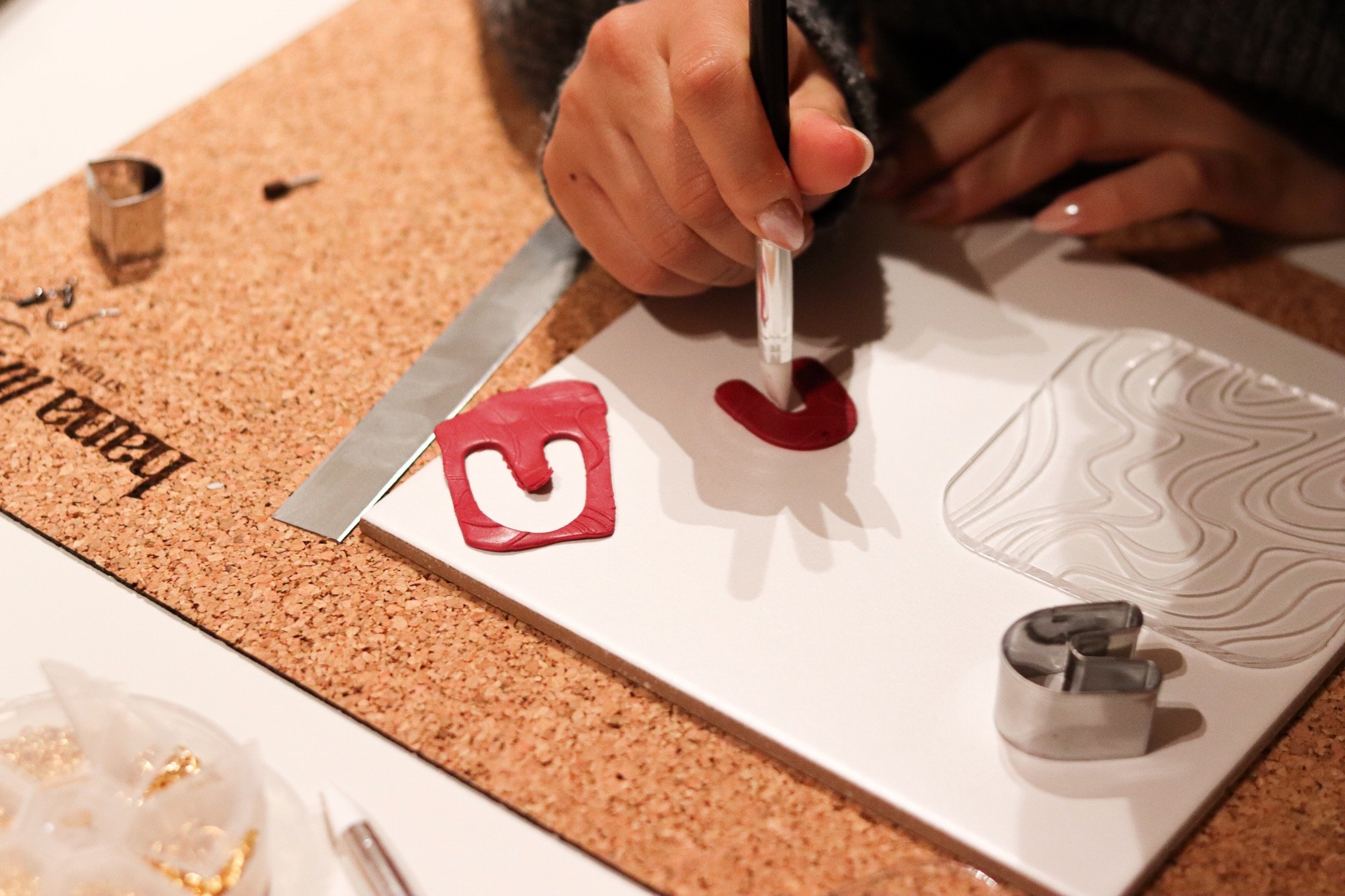 Handgemachte Polymer Clay Magnete mit individuellen Motiven.