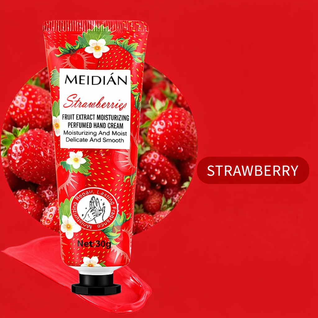 Lot de 5 Crèmes Mains Fruits & Fleurs – Soin Hydratant Quotidien