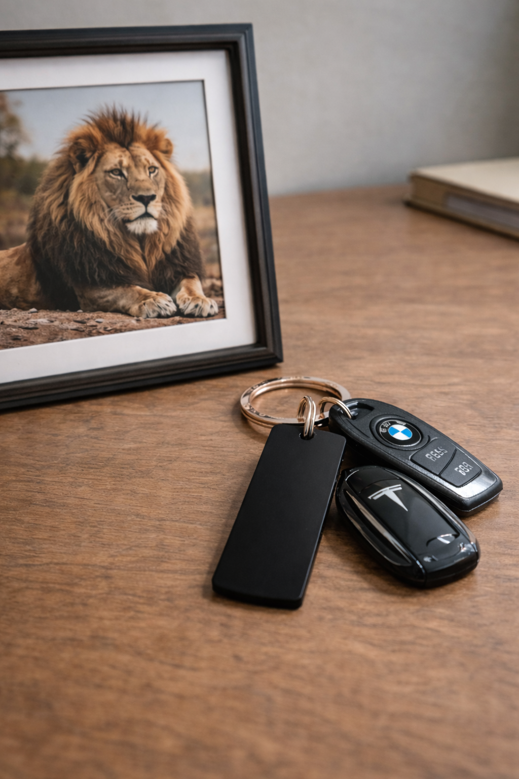 Porte-clés Signature Noir