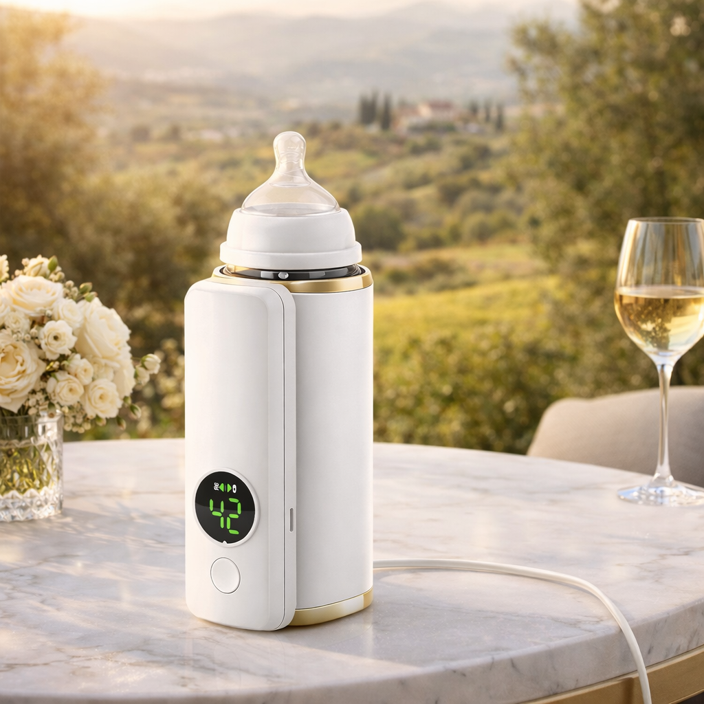 Chauffe-biberon Portable – Écran LCD