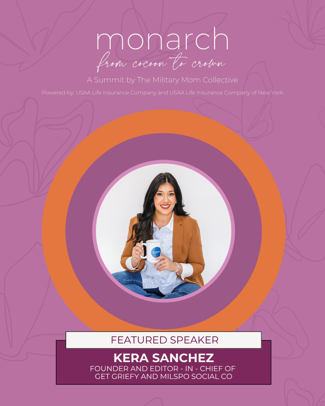 A flyer for Monarch from Cocoon to Crown Virtual Sumitt