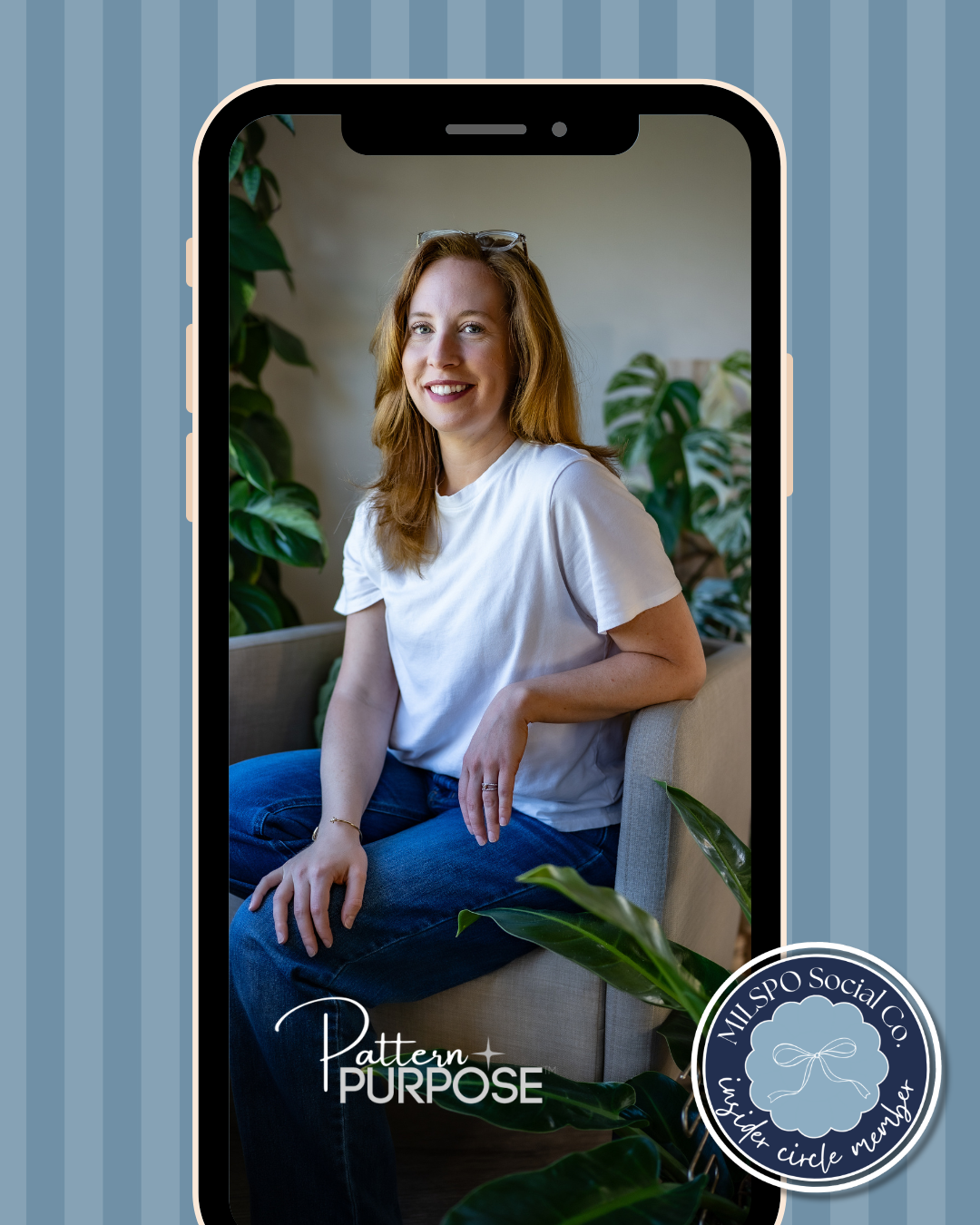 A photo of Britt Hall, Founder of Pattern and Purpose