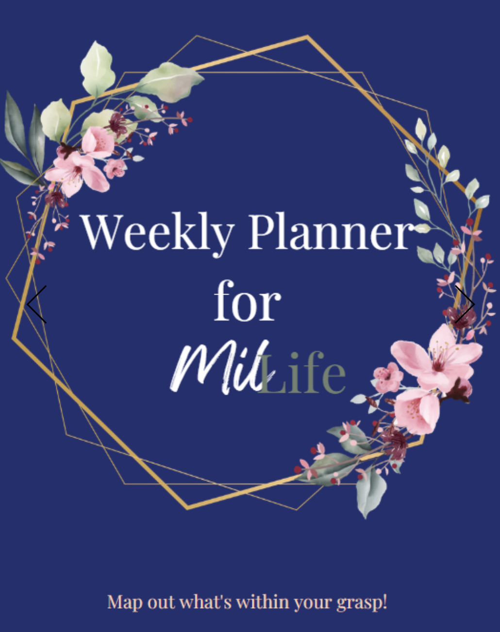 A photo of Weekly Planner for MIL Life by Reyna