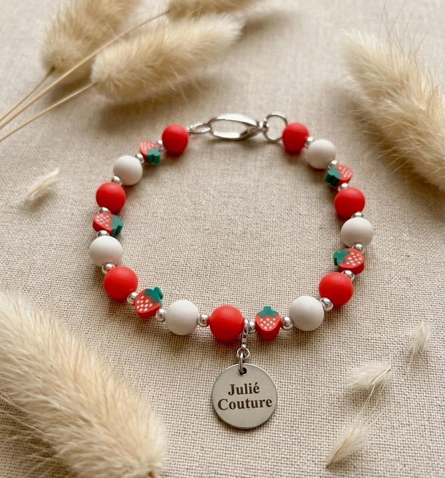 Hundekette Sweet Strawberry
