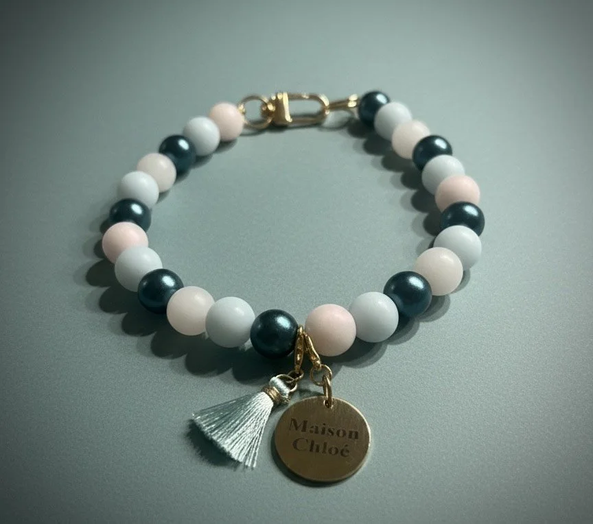 Hundekette Blue Glow ✨