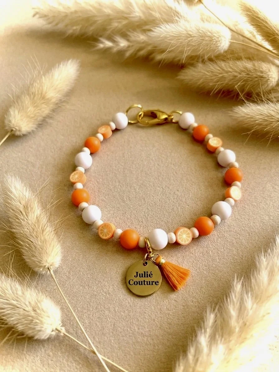 Hundekette Sunny Orange