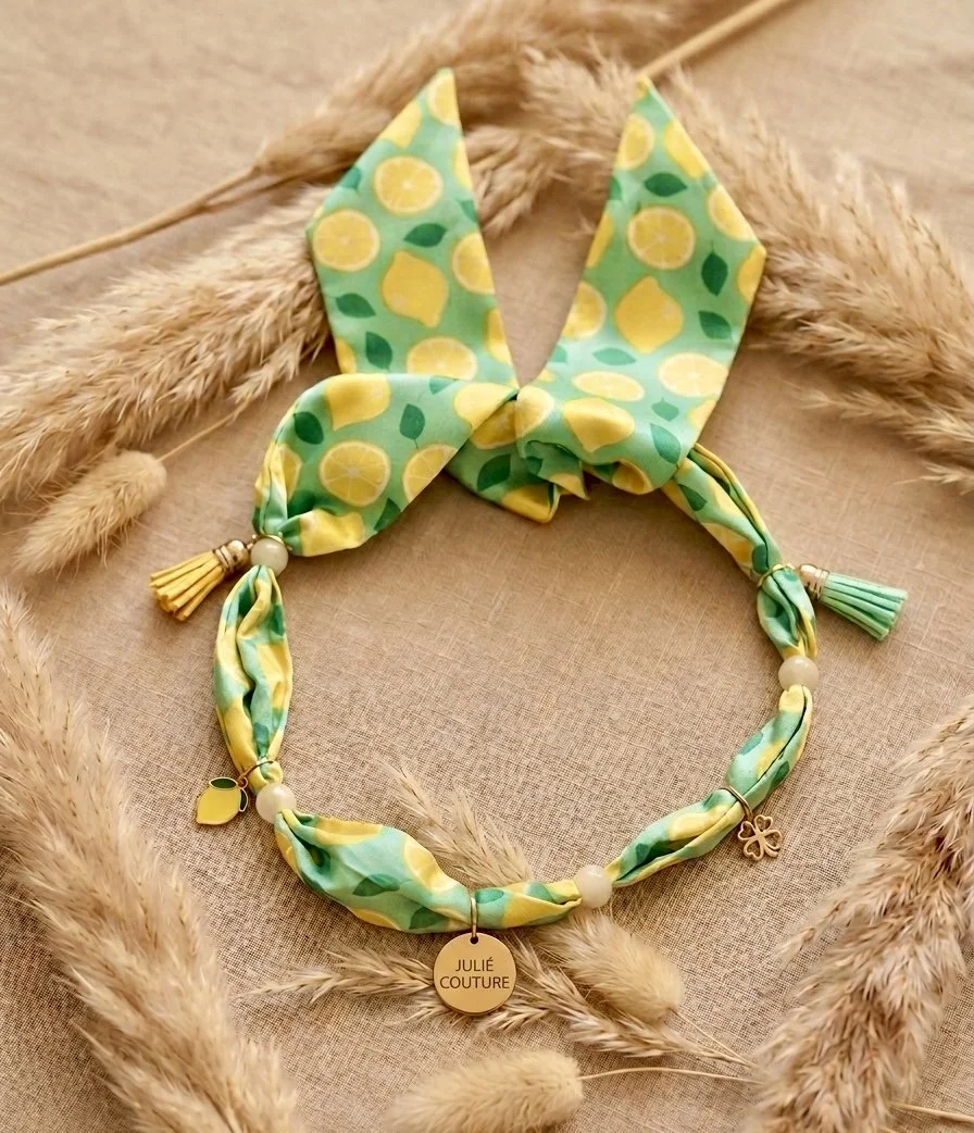 Charm-Hundetuch Lemon Lagoon