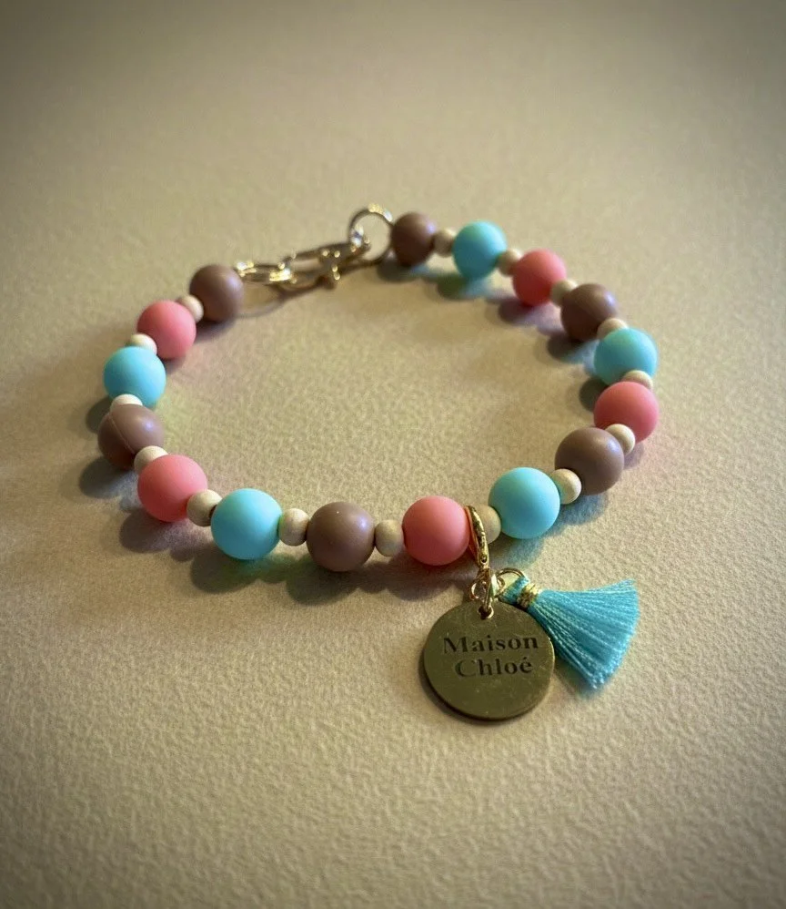 Hundekette Pinky & Blue