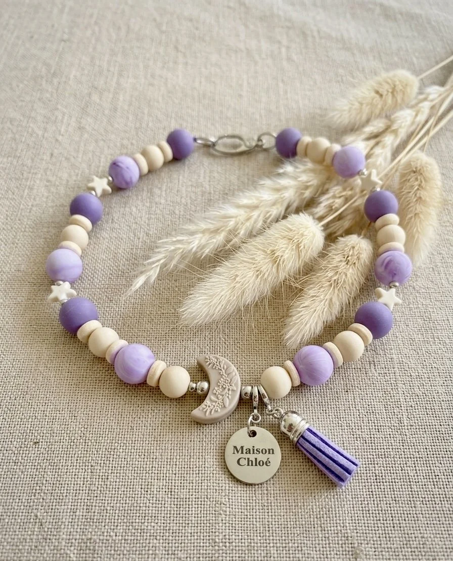 Hundekette Cleo‘s Lila Breeze 💜