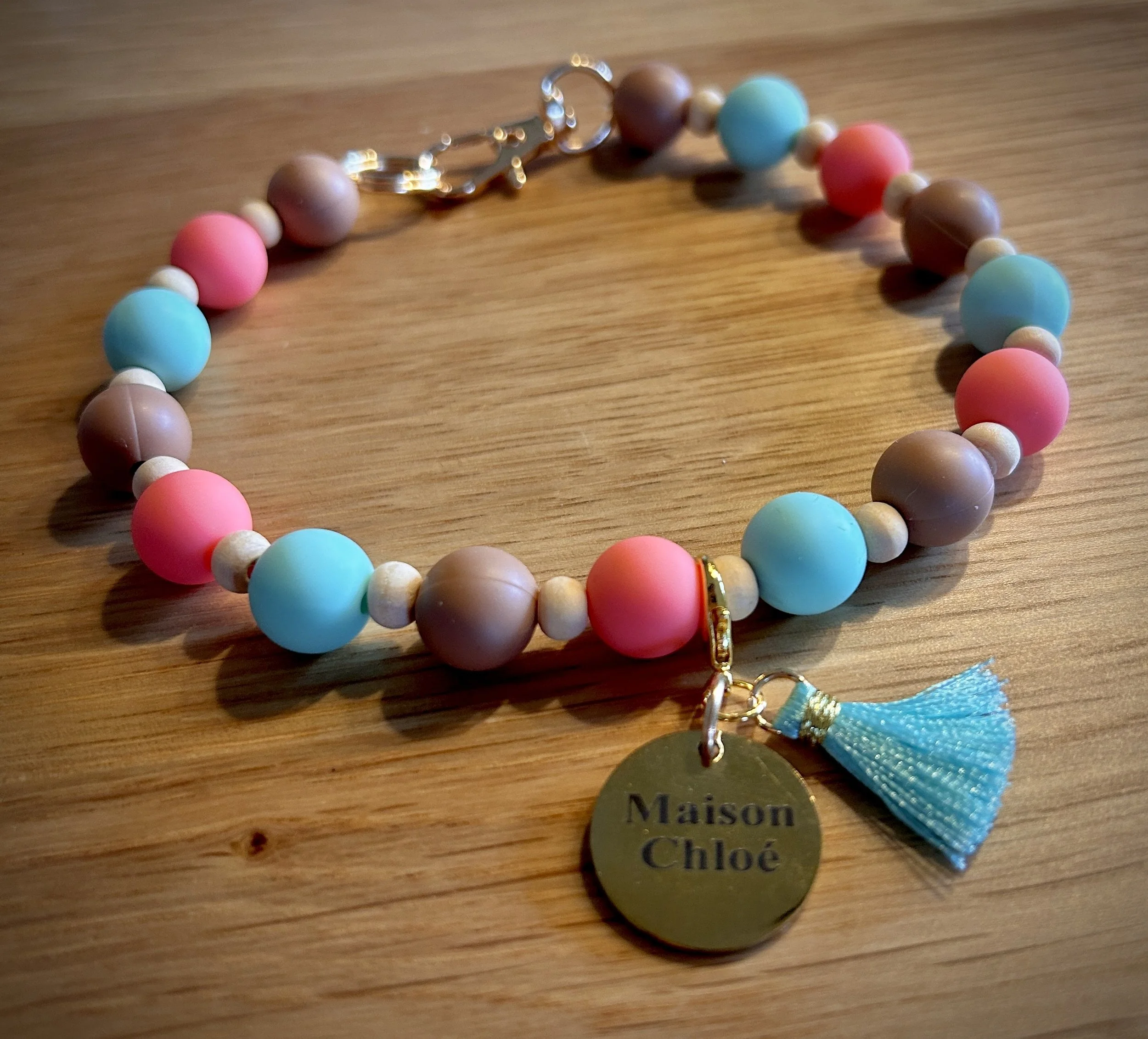 Hundekette Pinky & Blue