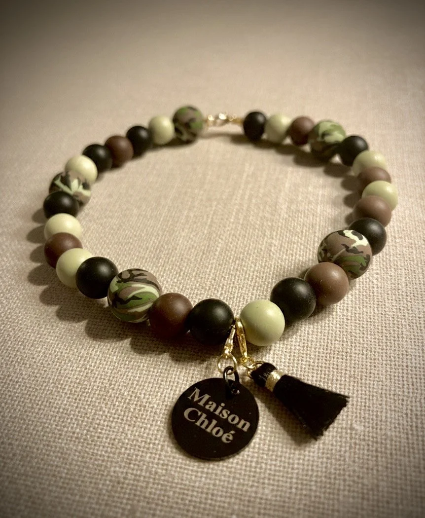 Hundekette Camouflage