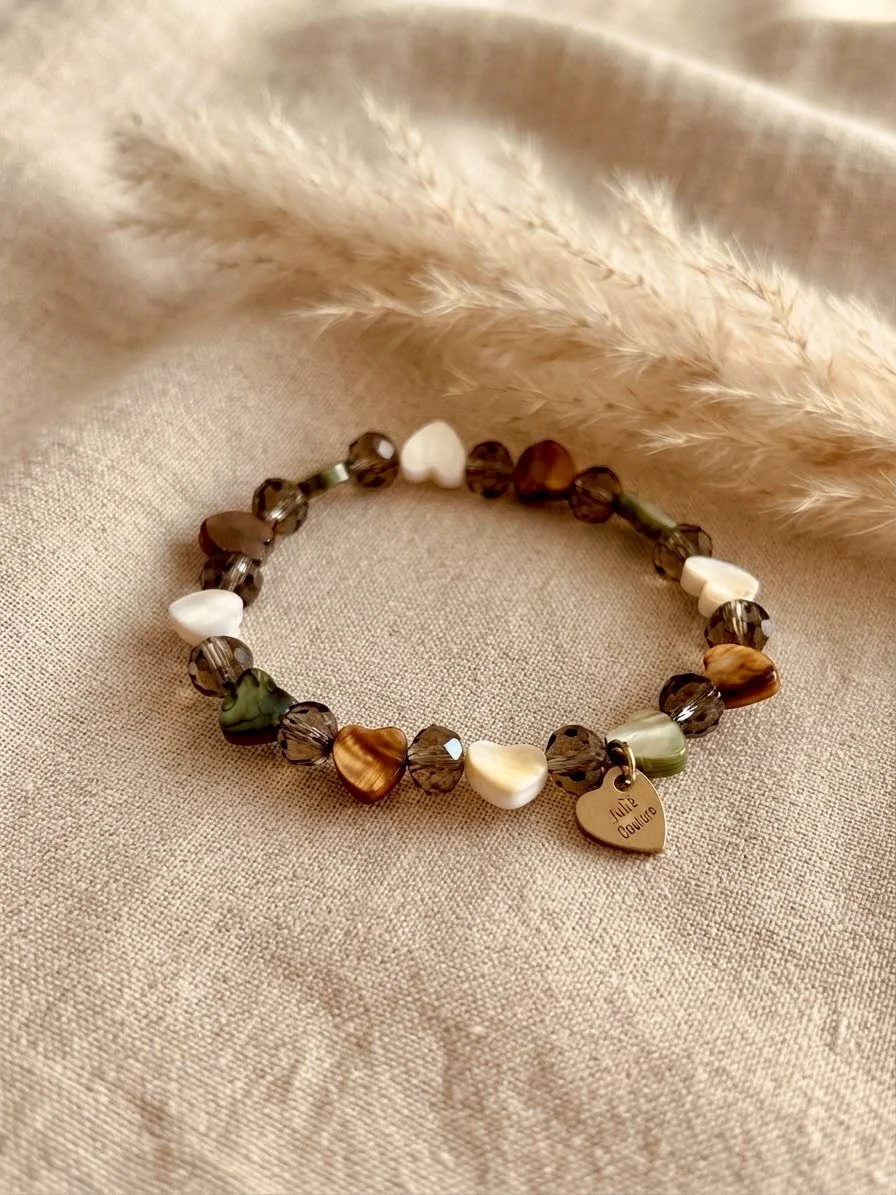 Armband Moss & Shell