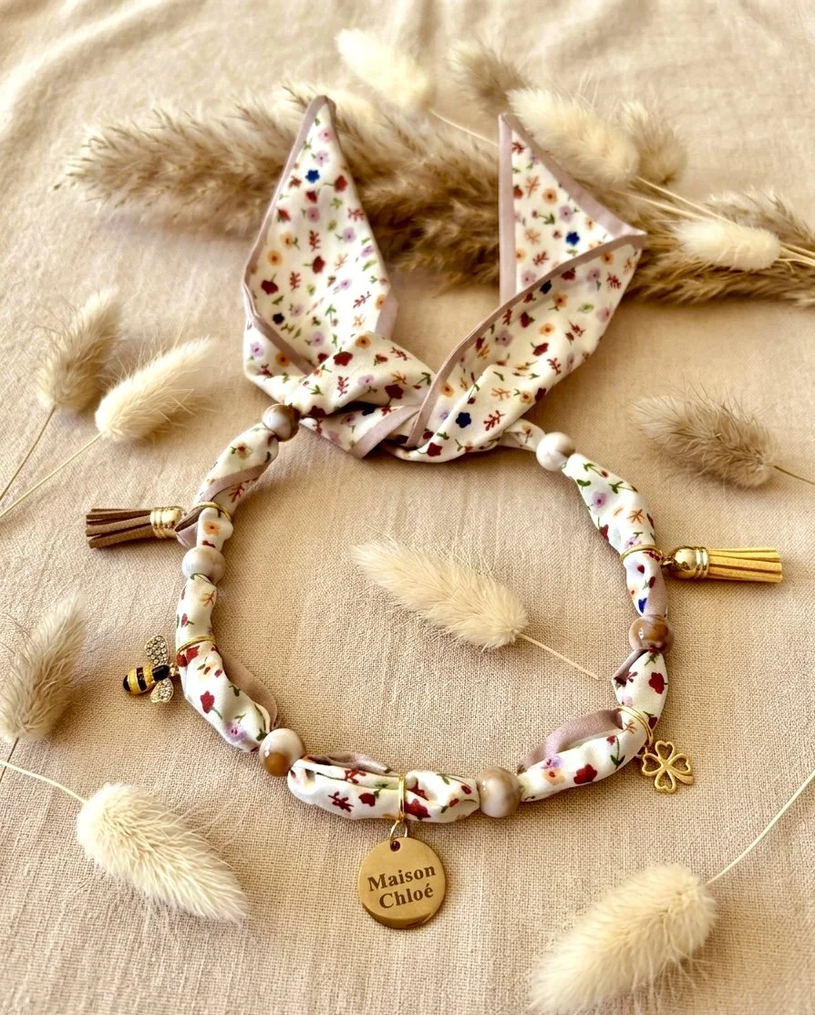 Charm-Hundetuch Blooming Bee 🐝🌸