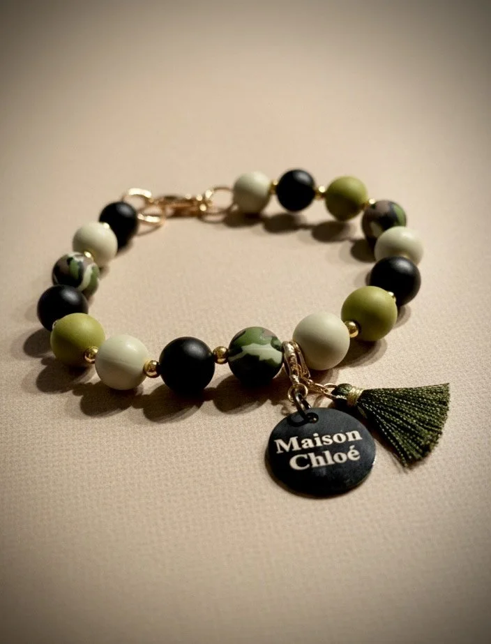 Hundekette Golden Camouflage ✨