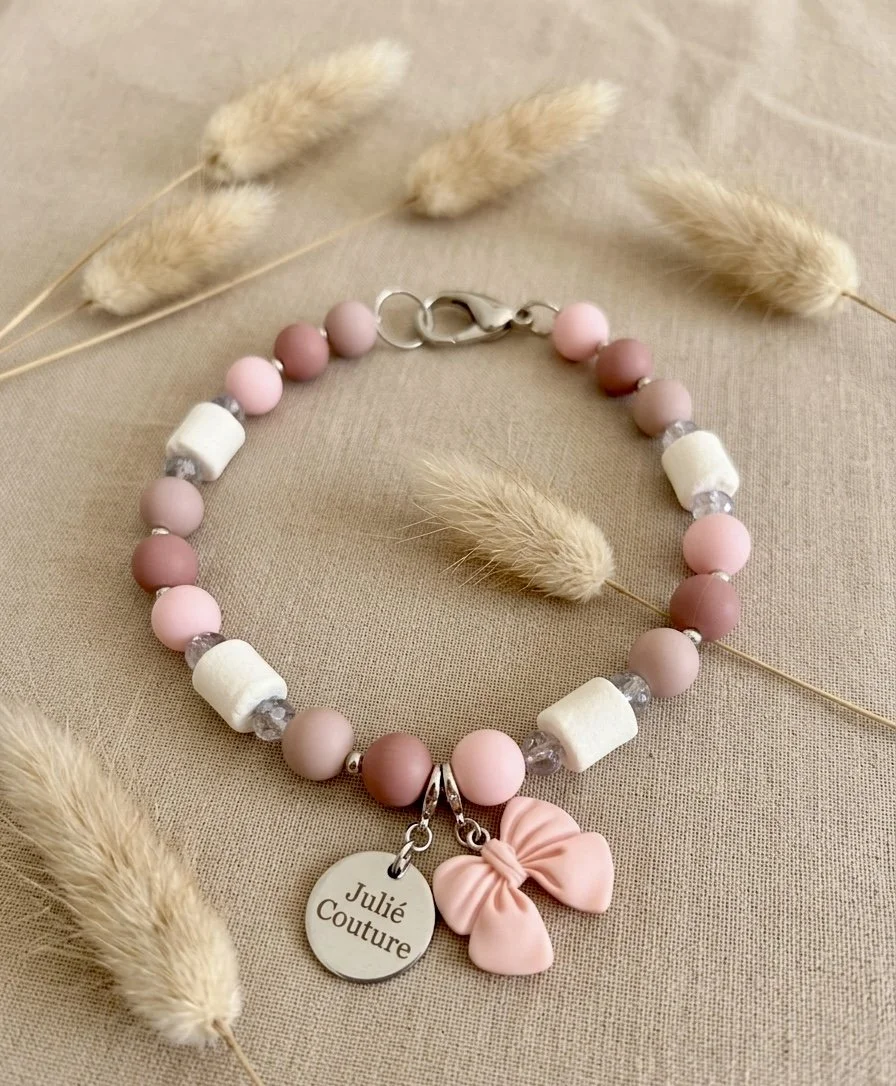 EM-Keramikhundekette Lavender Glow