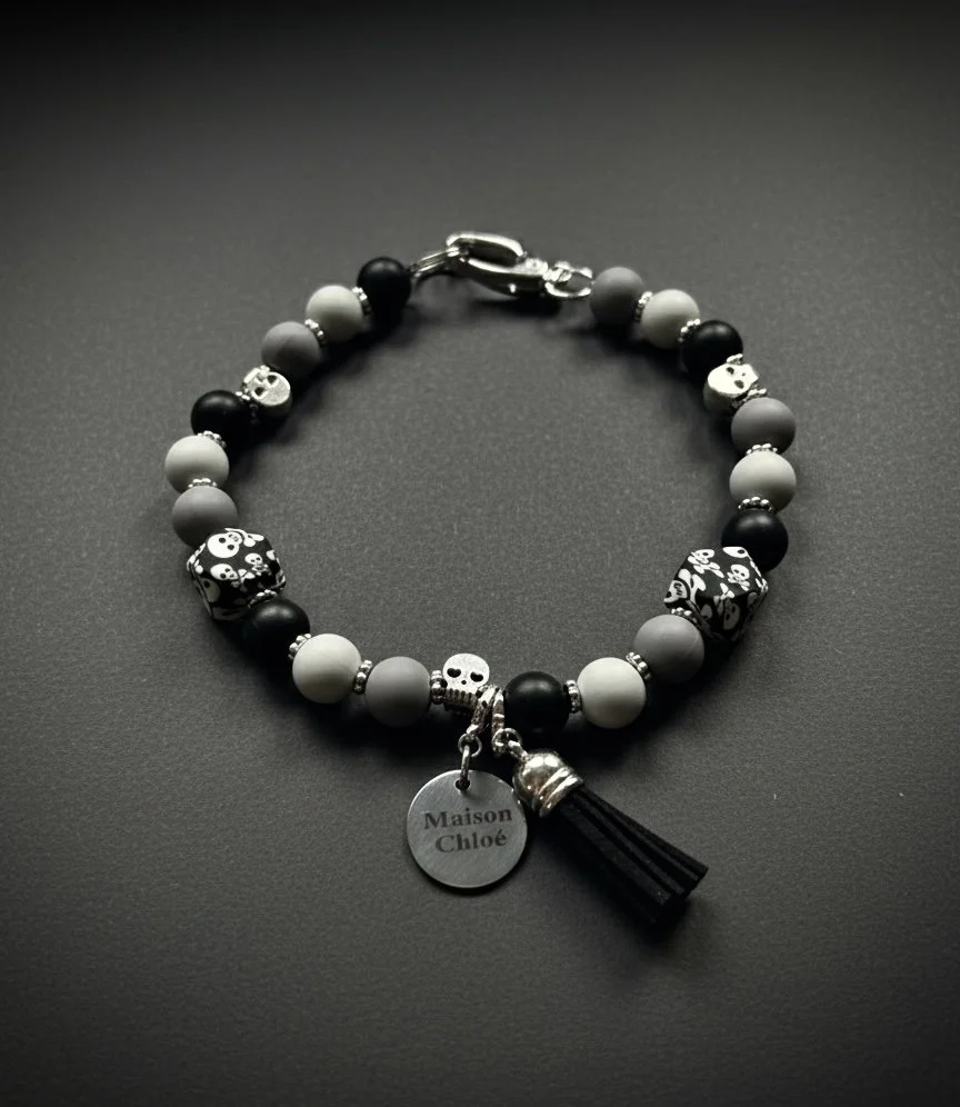 Hundekette Shadow Bones 🖤💀