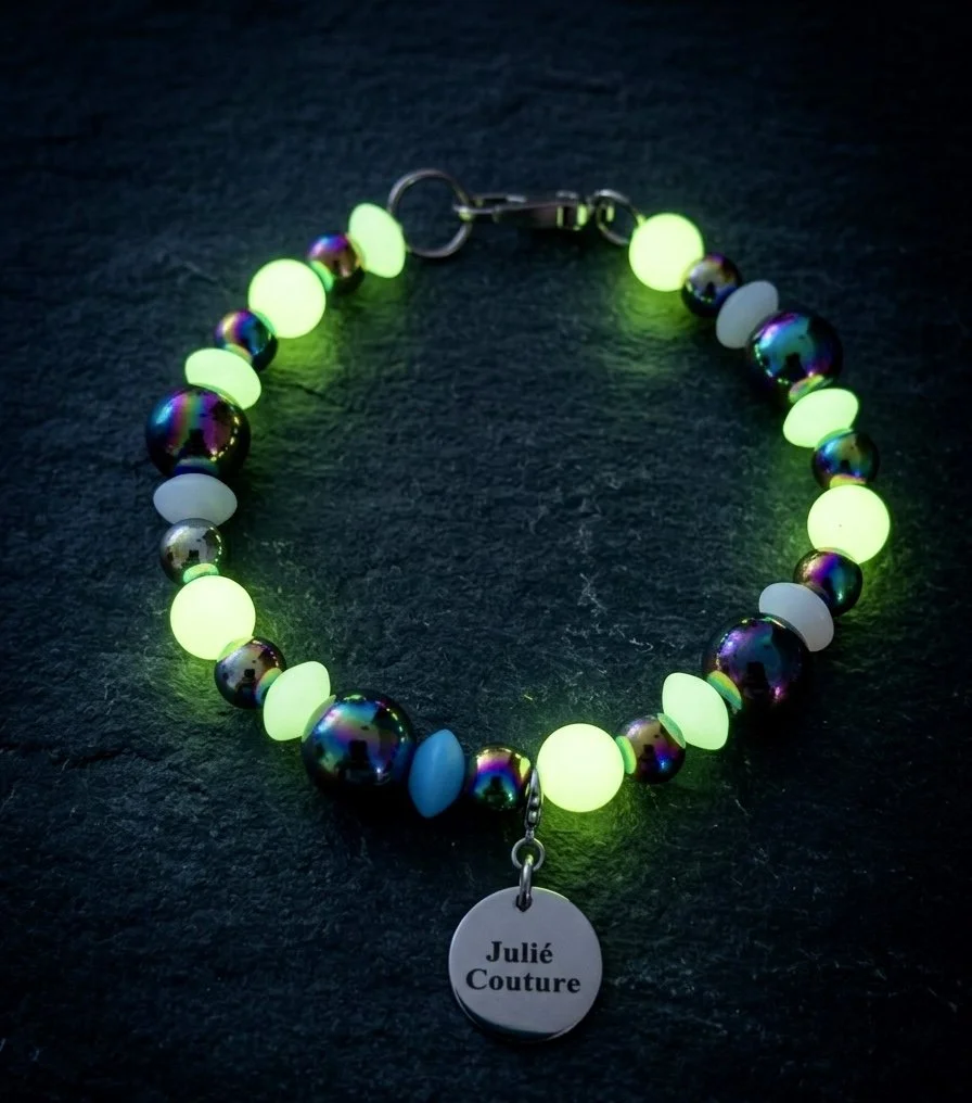 Hundekette Glow Vibes