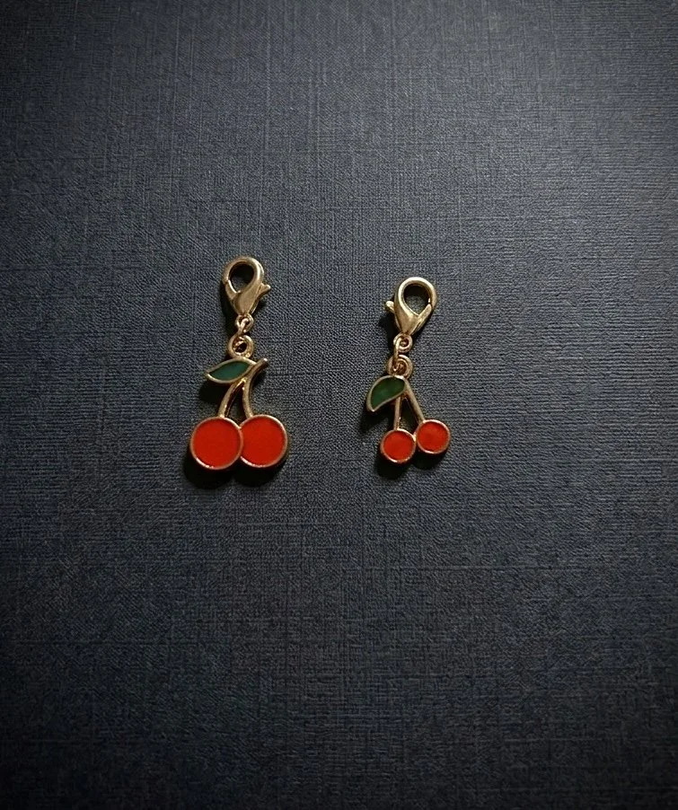 Anhänger Kirsche rot🍒