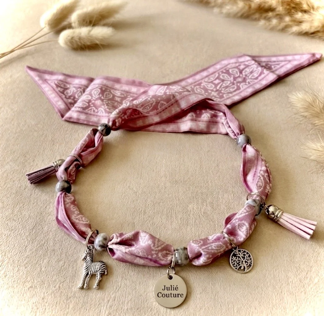 Charm Hundetuch Pink Zebra