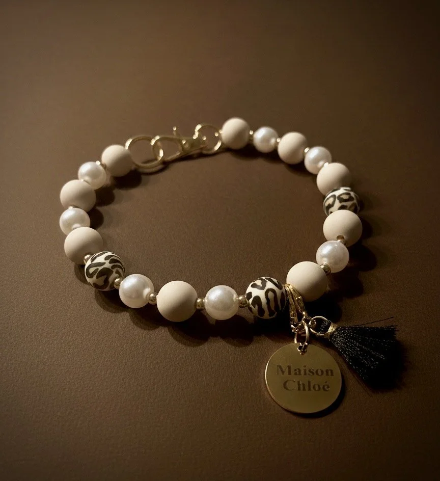 Hundekette Ivory Glow Leo ✨