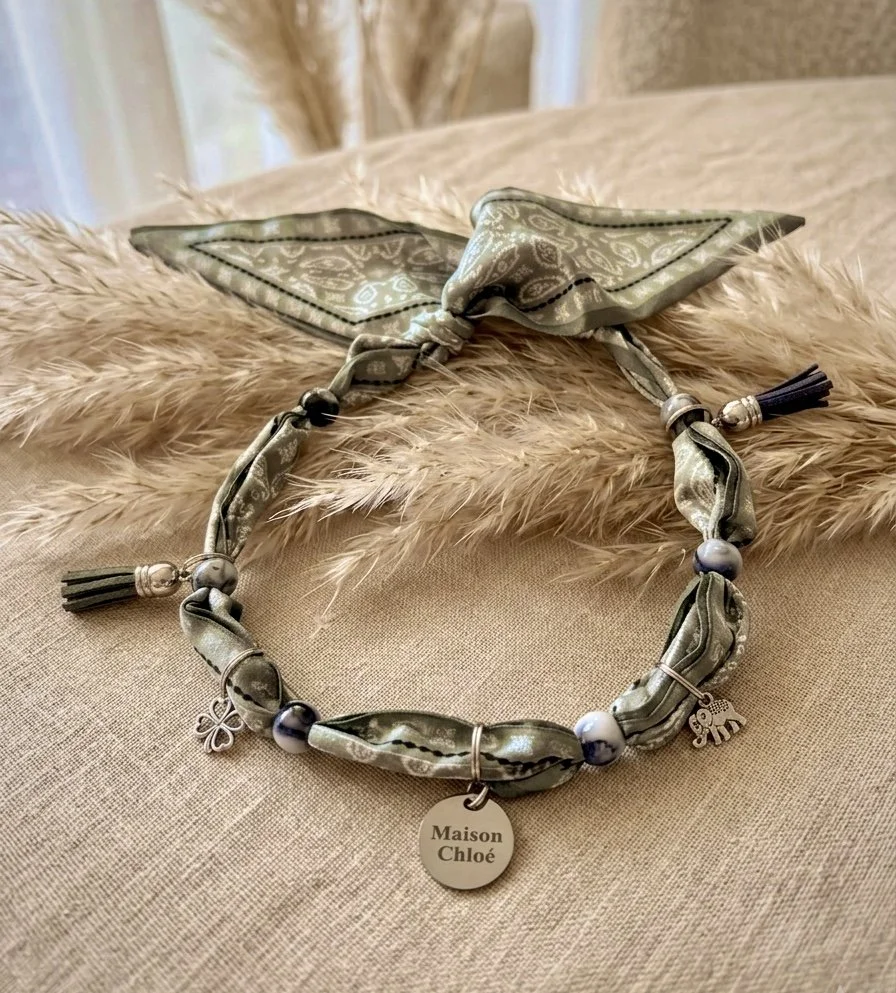 Charm-Hundetuch Emerald Spirit 🐘🍀