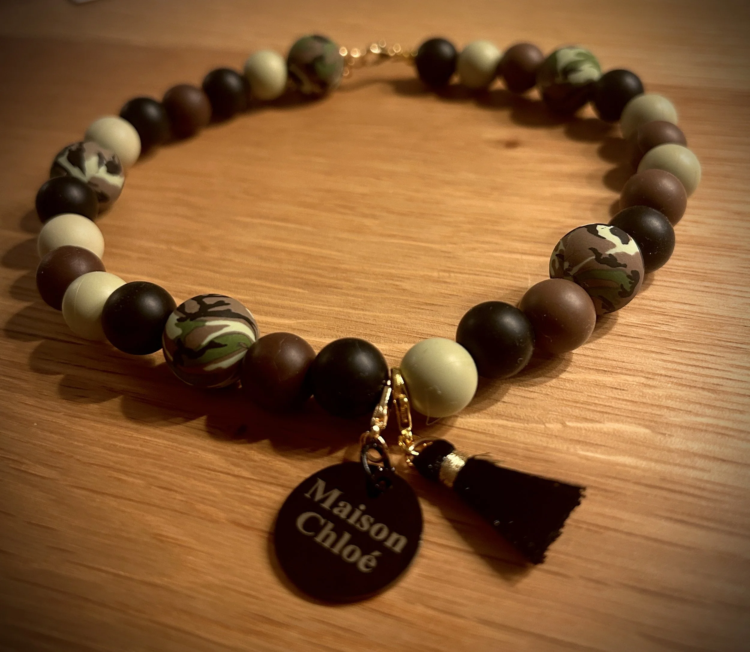 Hundekette Camouflage