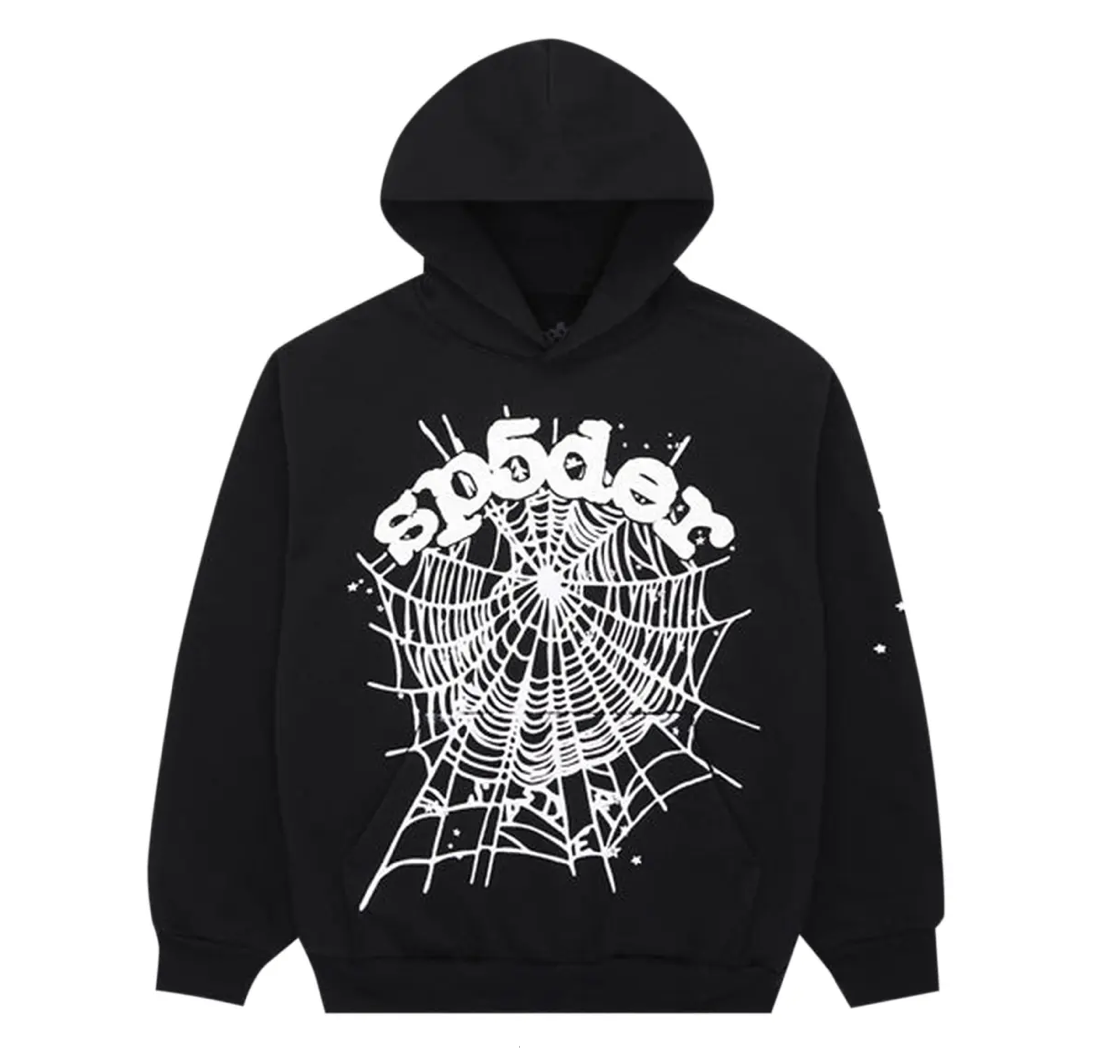 Sp5der OG Web Hoodie 'Black'