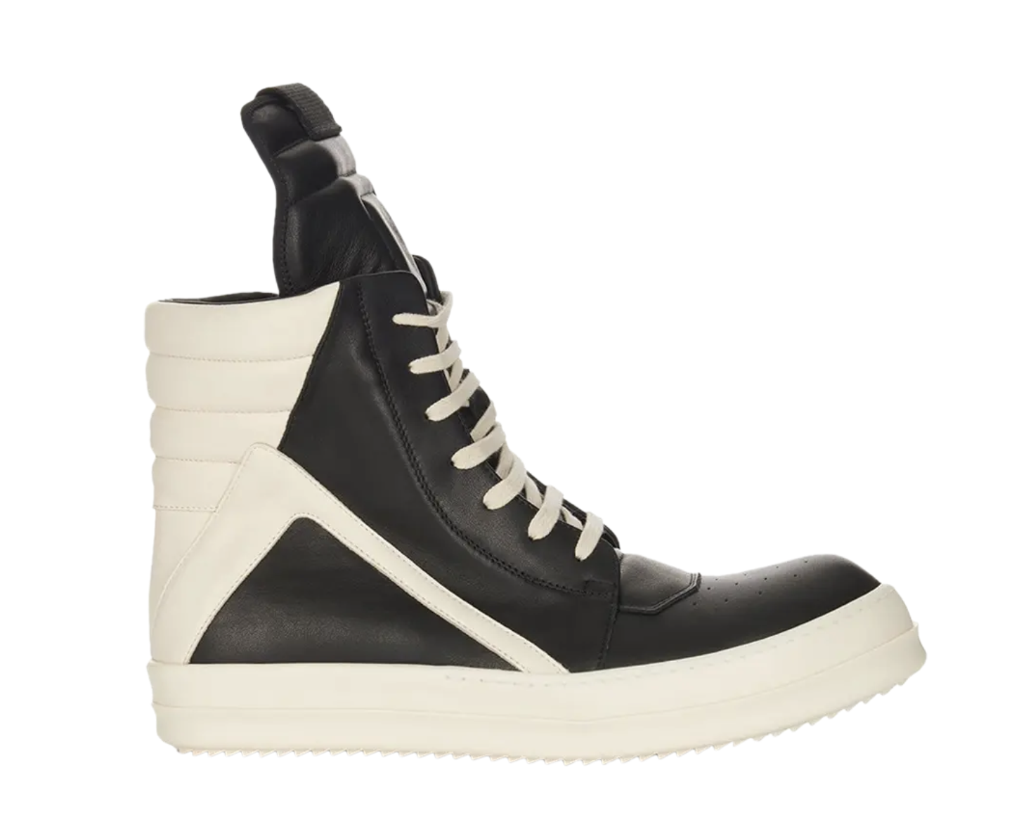 Rick Owens Hollywood Geobasket High 'Black Milk'