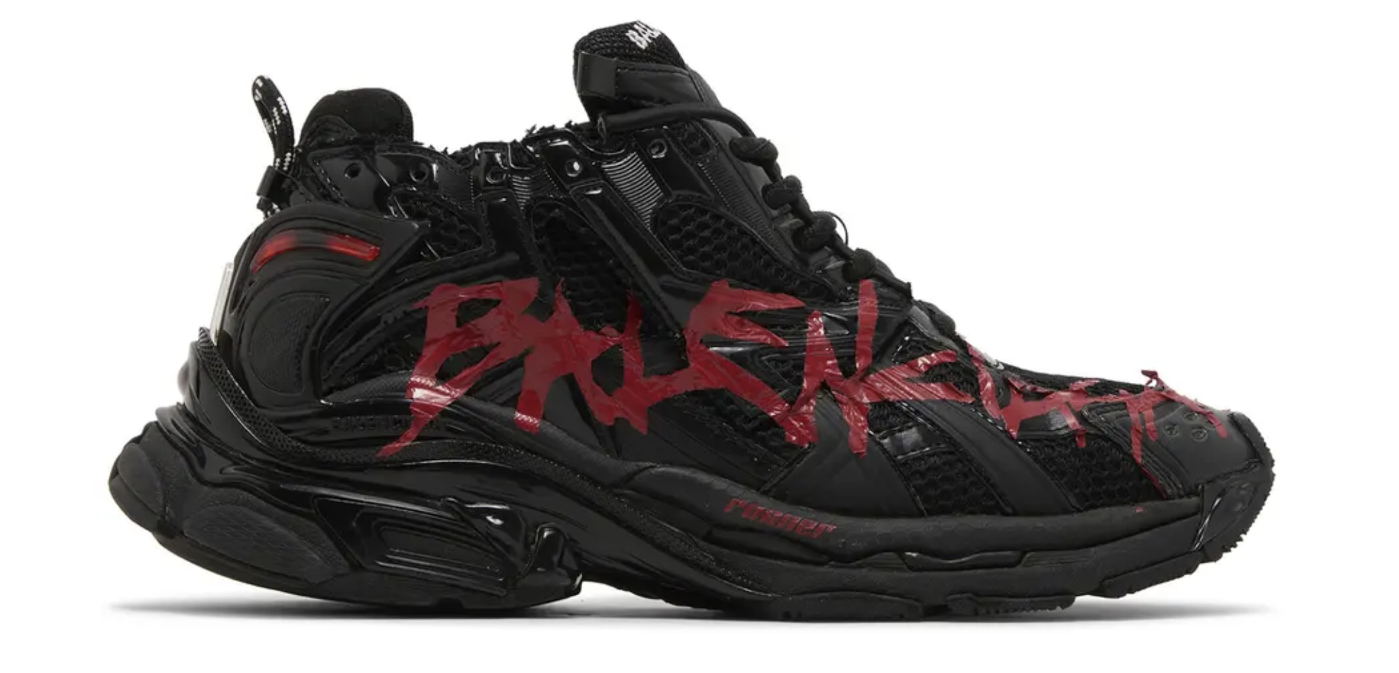 Balenciaga Runner Sneaker 'Graffiti - Black Red'
