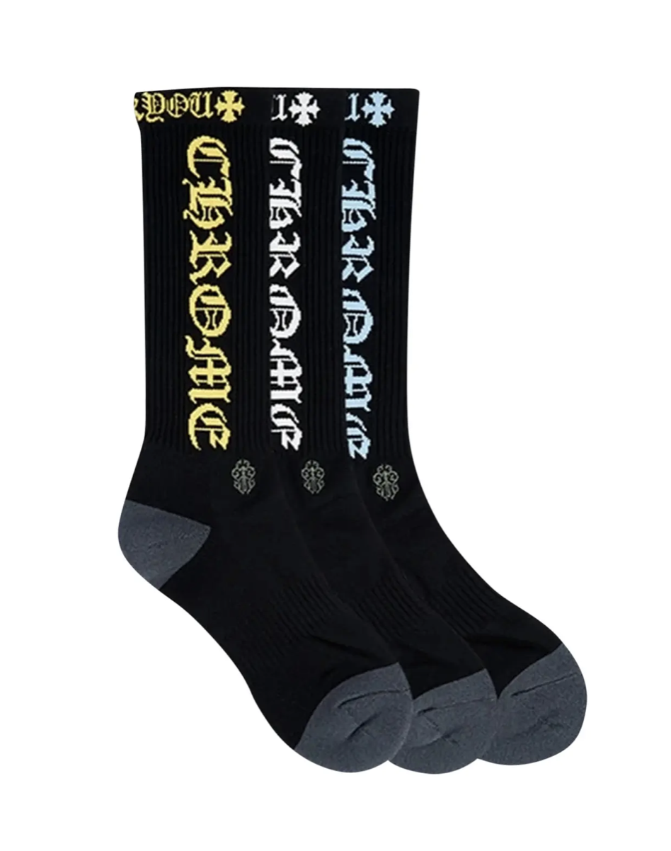 Chrome Hearts Socks 'Black'