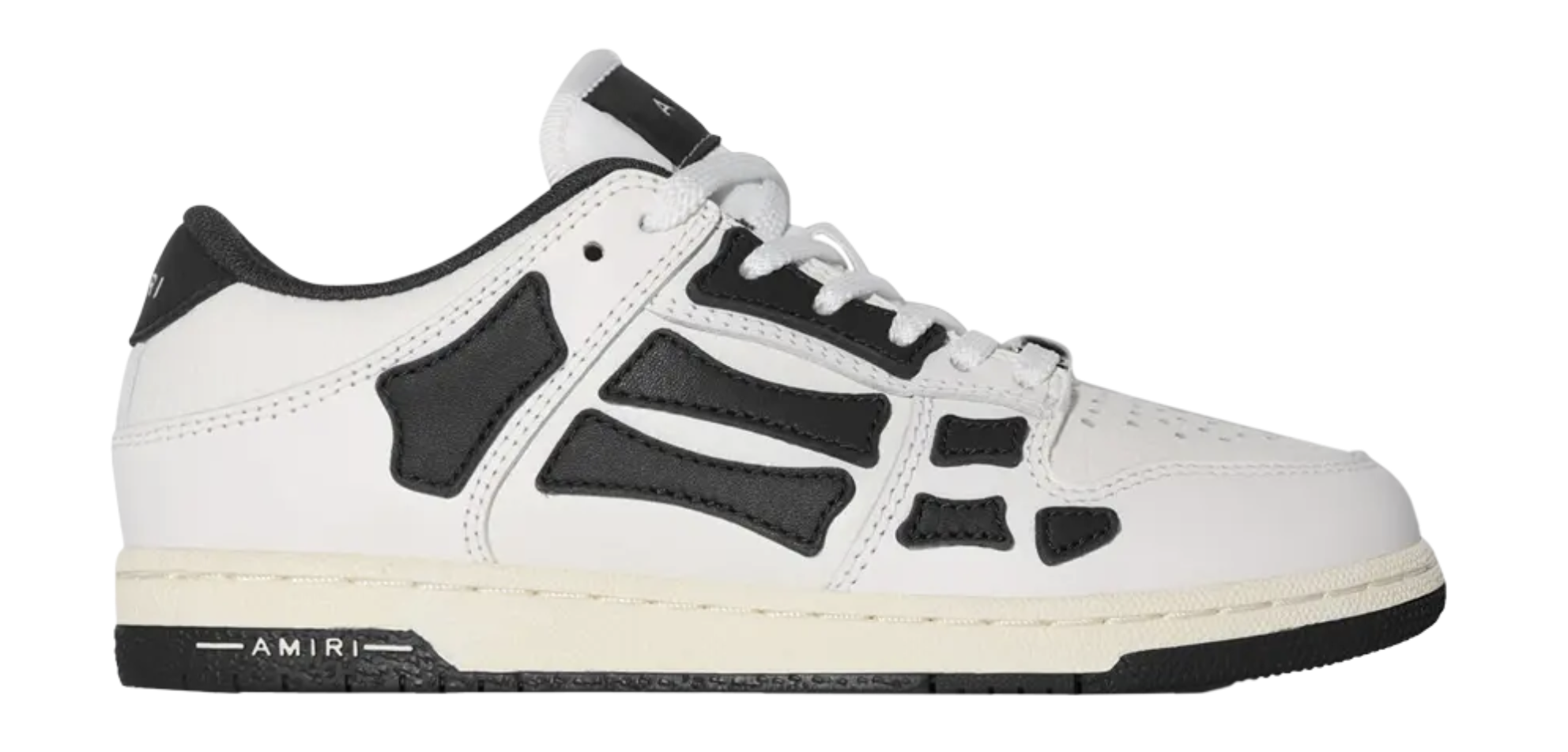 Amiri Skel Top Low Kids 'White Black'