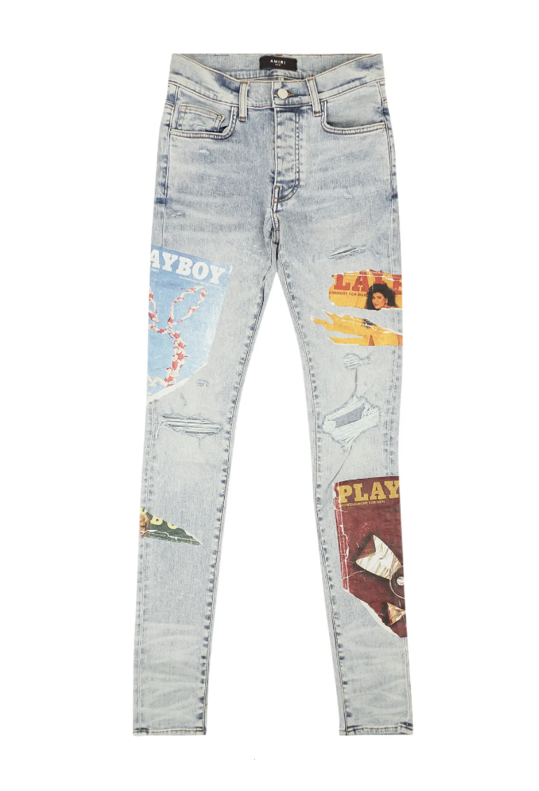 Amiri Playboy Jeans 'Blue'
