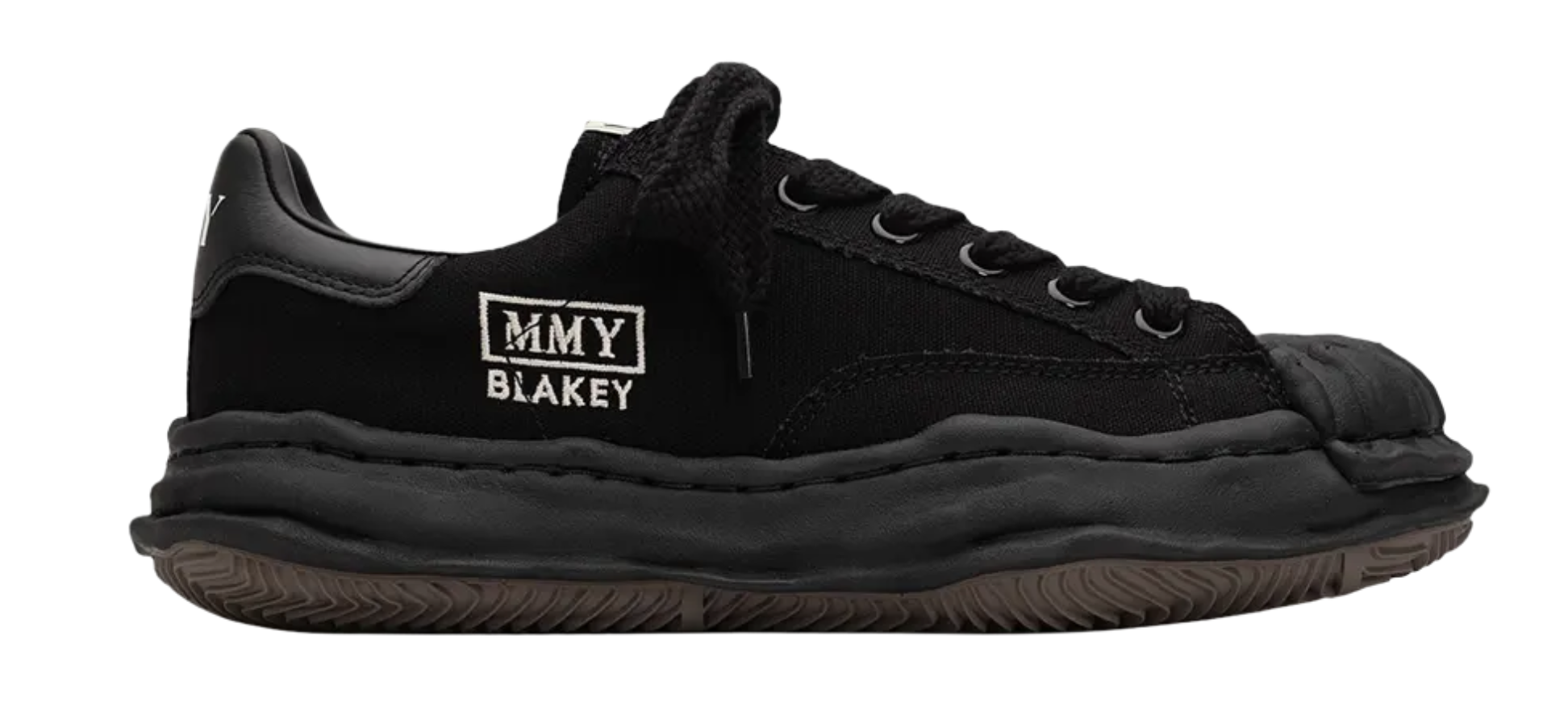 Maison Mihara Yasuhiro Blakey OG Sole Canvas Low 'Black'
